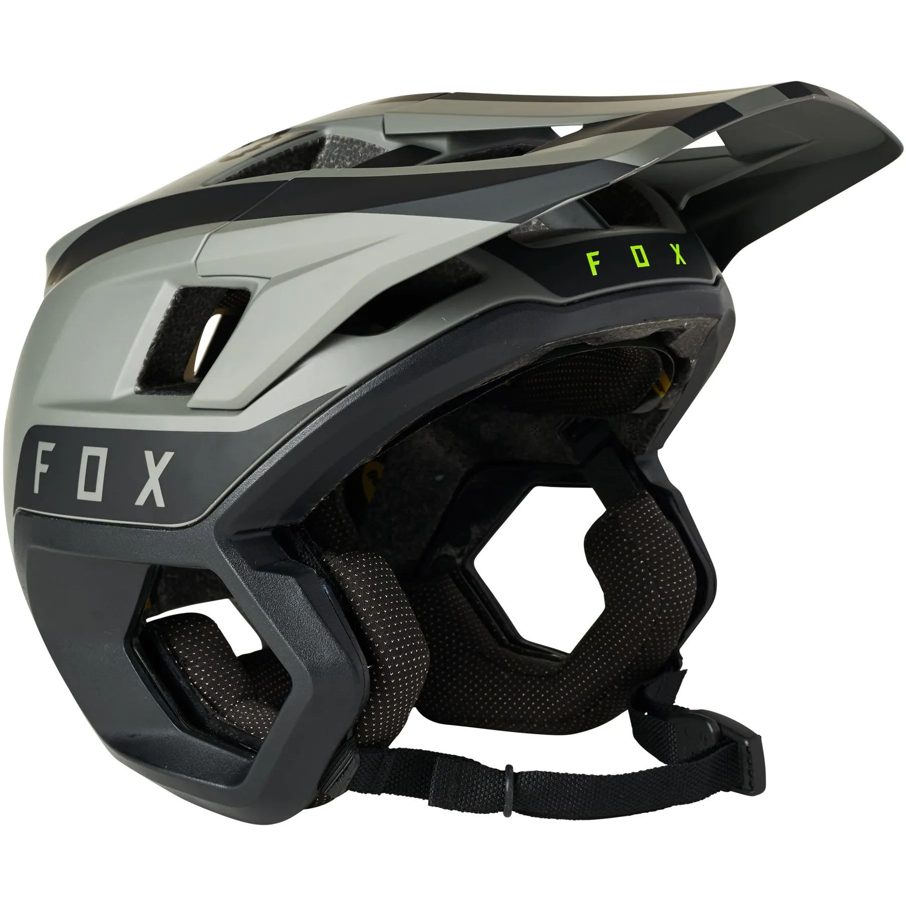 Fox dropframe helmet black 2025