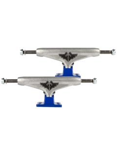 Fracture Wings V2 Skateboard Trucks - Blue/Raw 5.25''