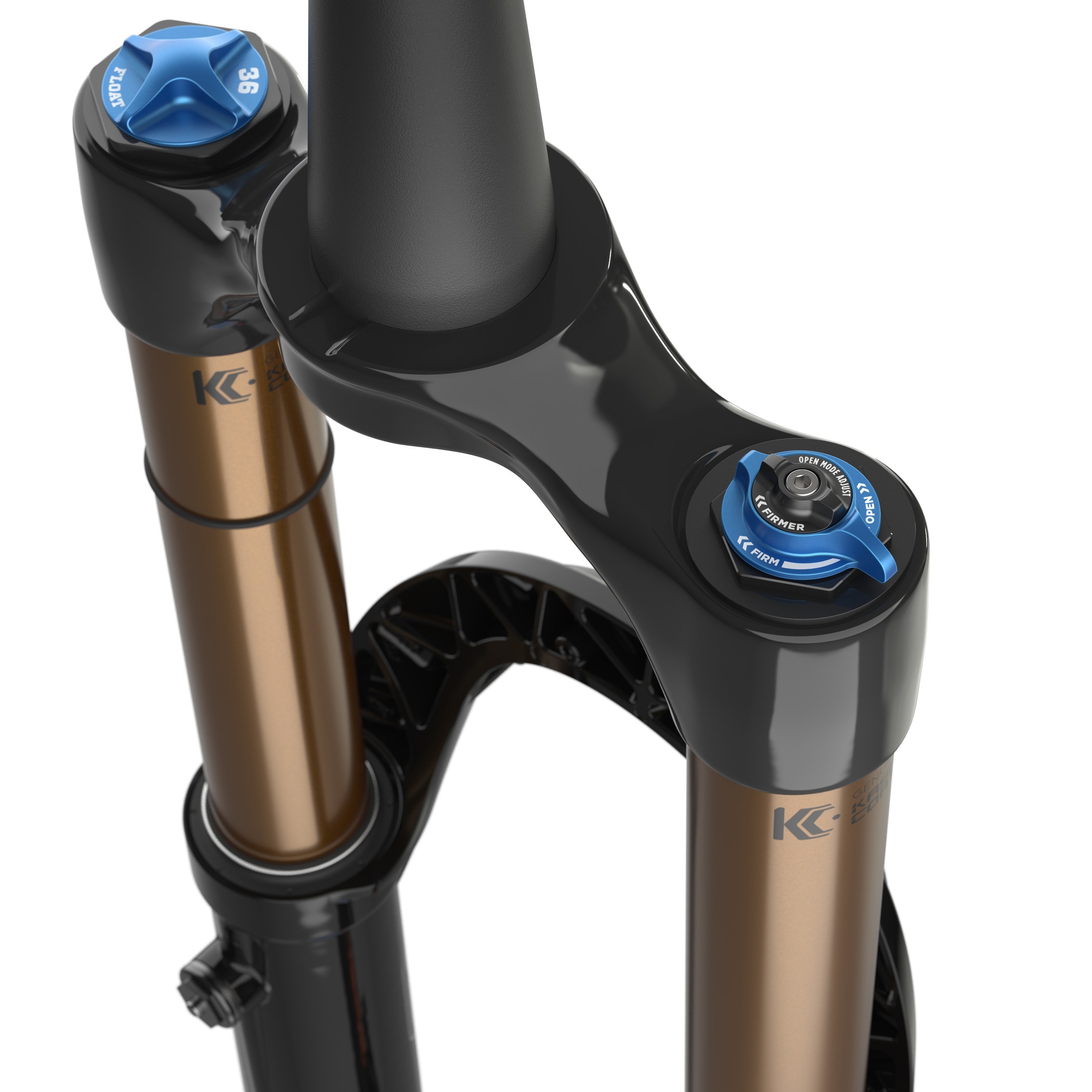 Fox 36 Float Factory FIT4 15QR 110mm Tapered 2021 Forks - Black 27.5 Wheel/  150mm Travel/ 15QR 110mm Axle / 44mm Offset