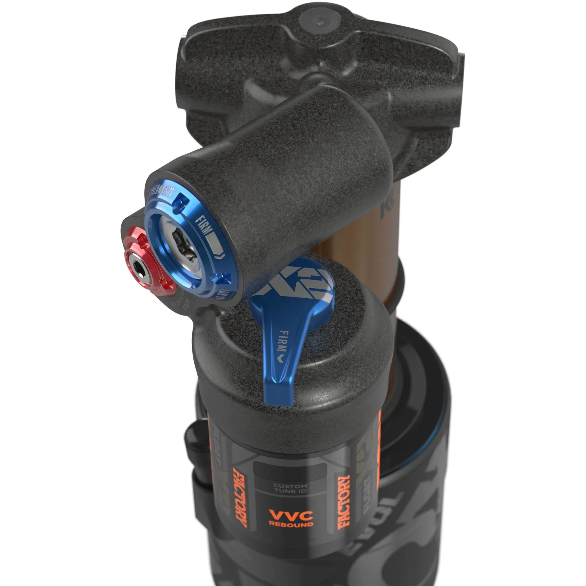 Fox X2 Fact Trunnion 2pos Adj Rear Suspension Shock 185 x 50mm SkateHut