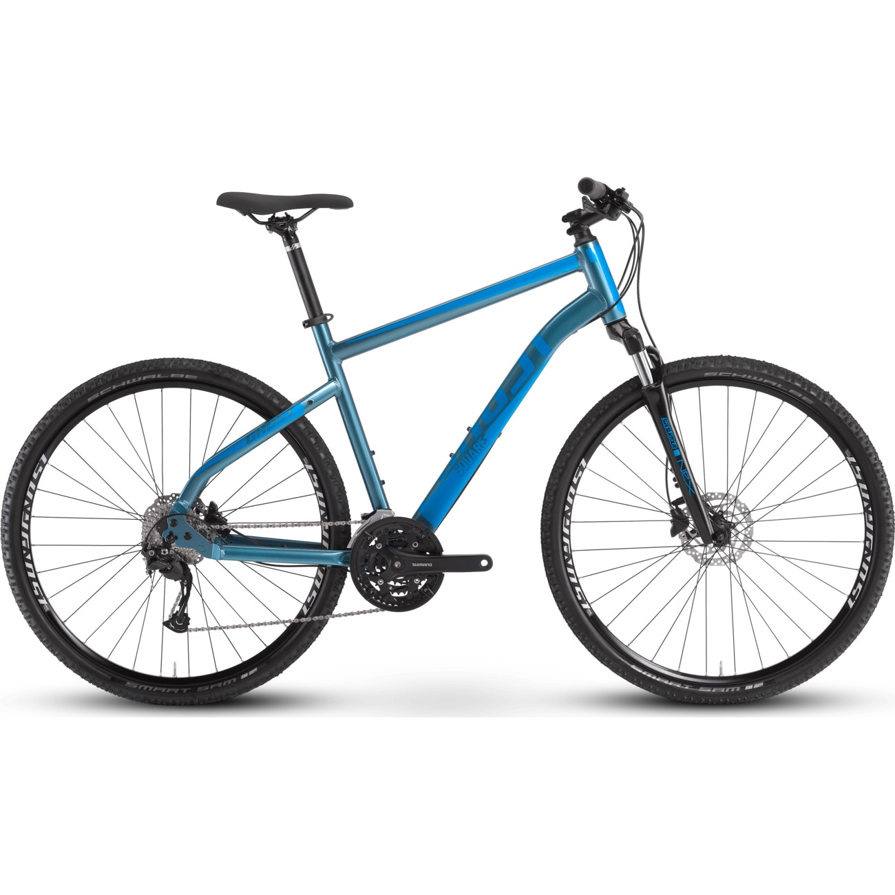 Ghost Square Cross Base AL U Urban Hybrid Bike Petrol Ocean SkateHut