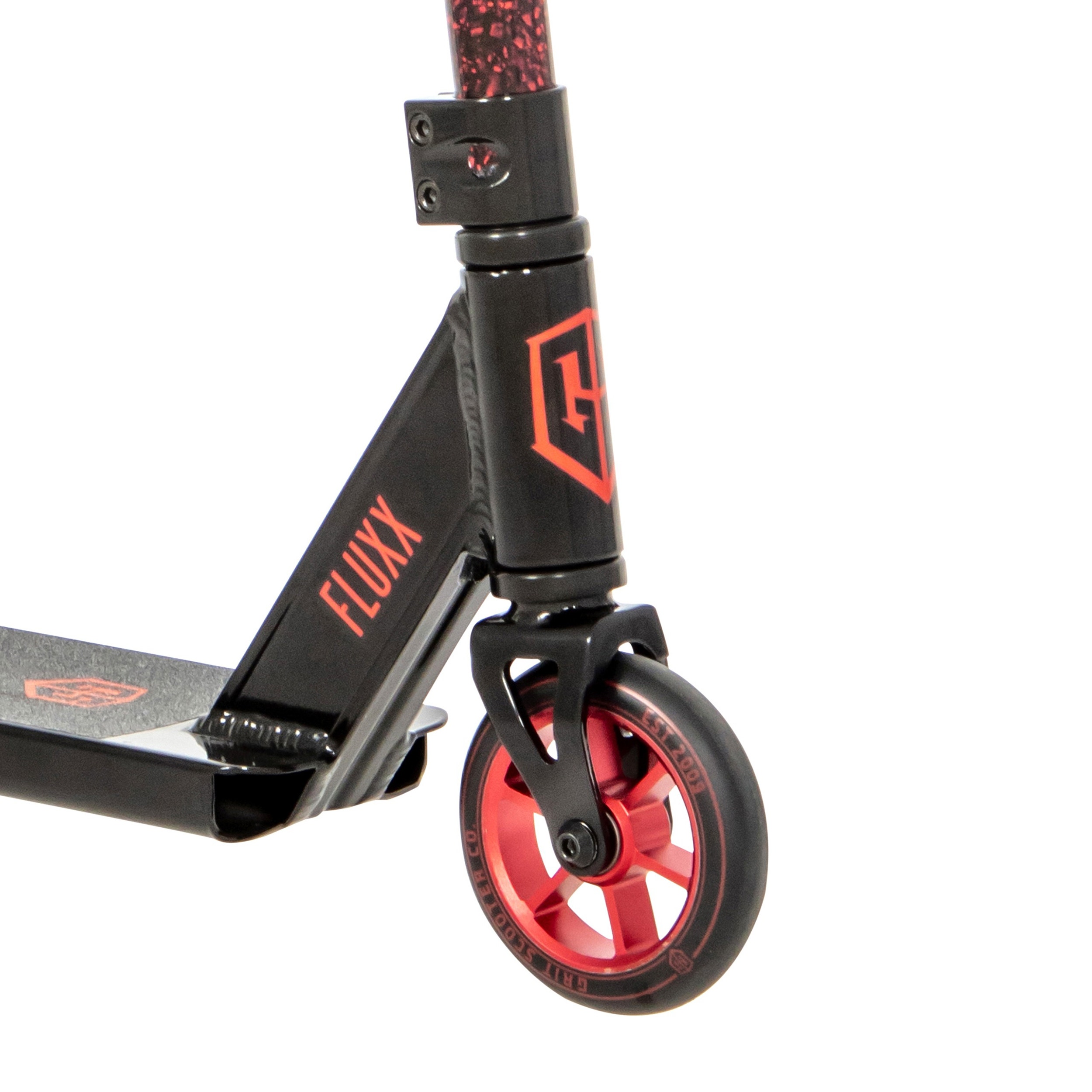 Grit 2021 Fluxx Stunt Scooter Black Marble Red