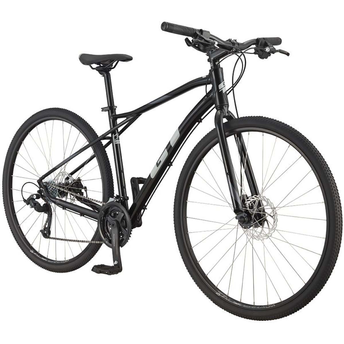 GT Transeo Sport Hybrid Bike Black M Medium SkateHut