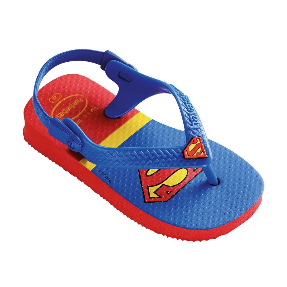 Havaianas Baby Heroes Toddlers Flip Flops Superman SkateHut