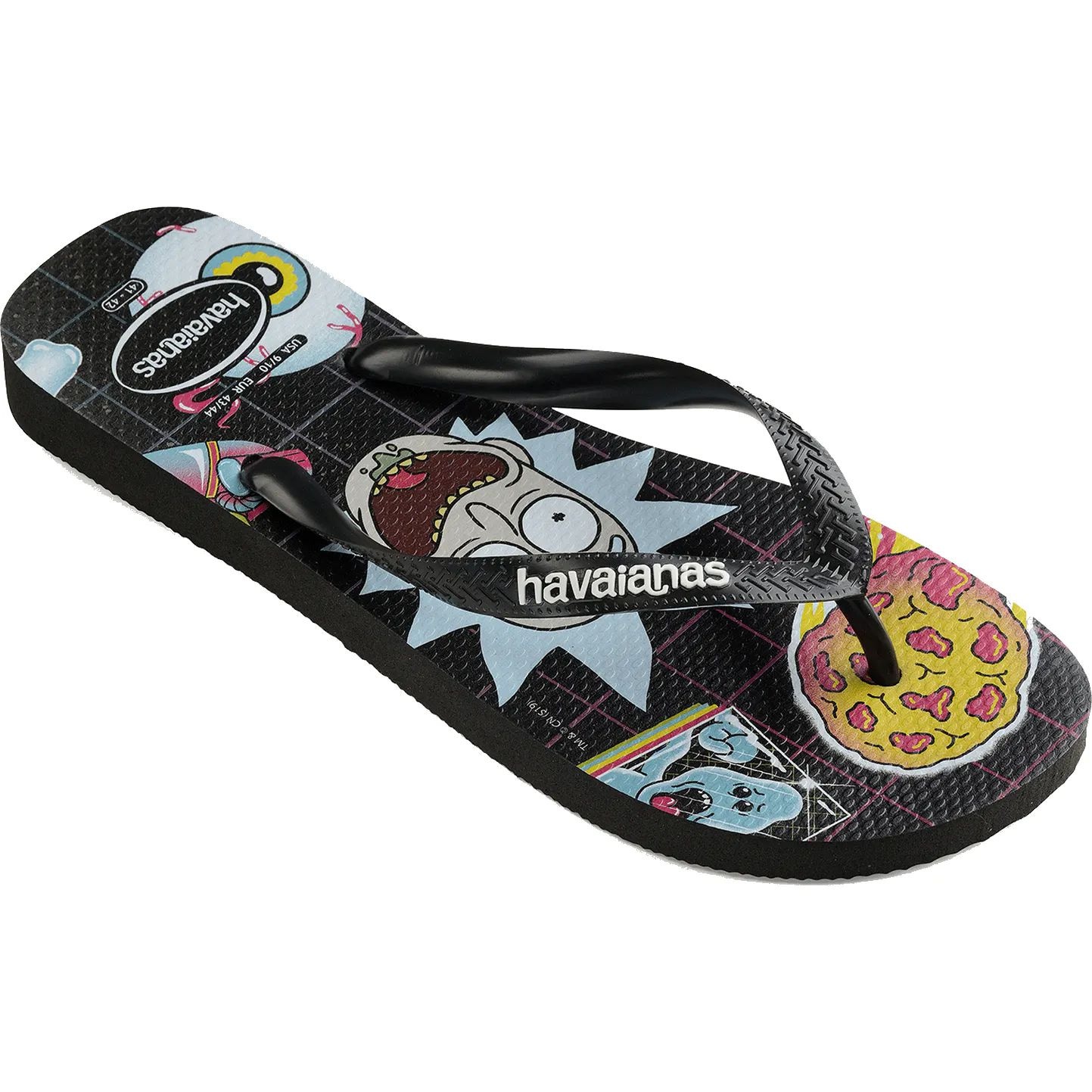 Rick and morty flip flops deals