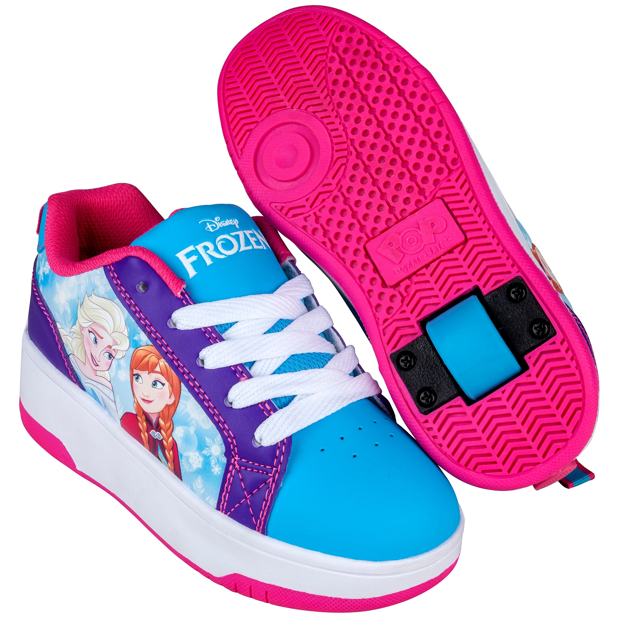 Cosmetic Damage Heelys POP Disney Frozen Cyan Violet UK 2 SkateHut