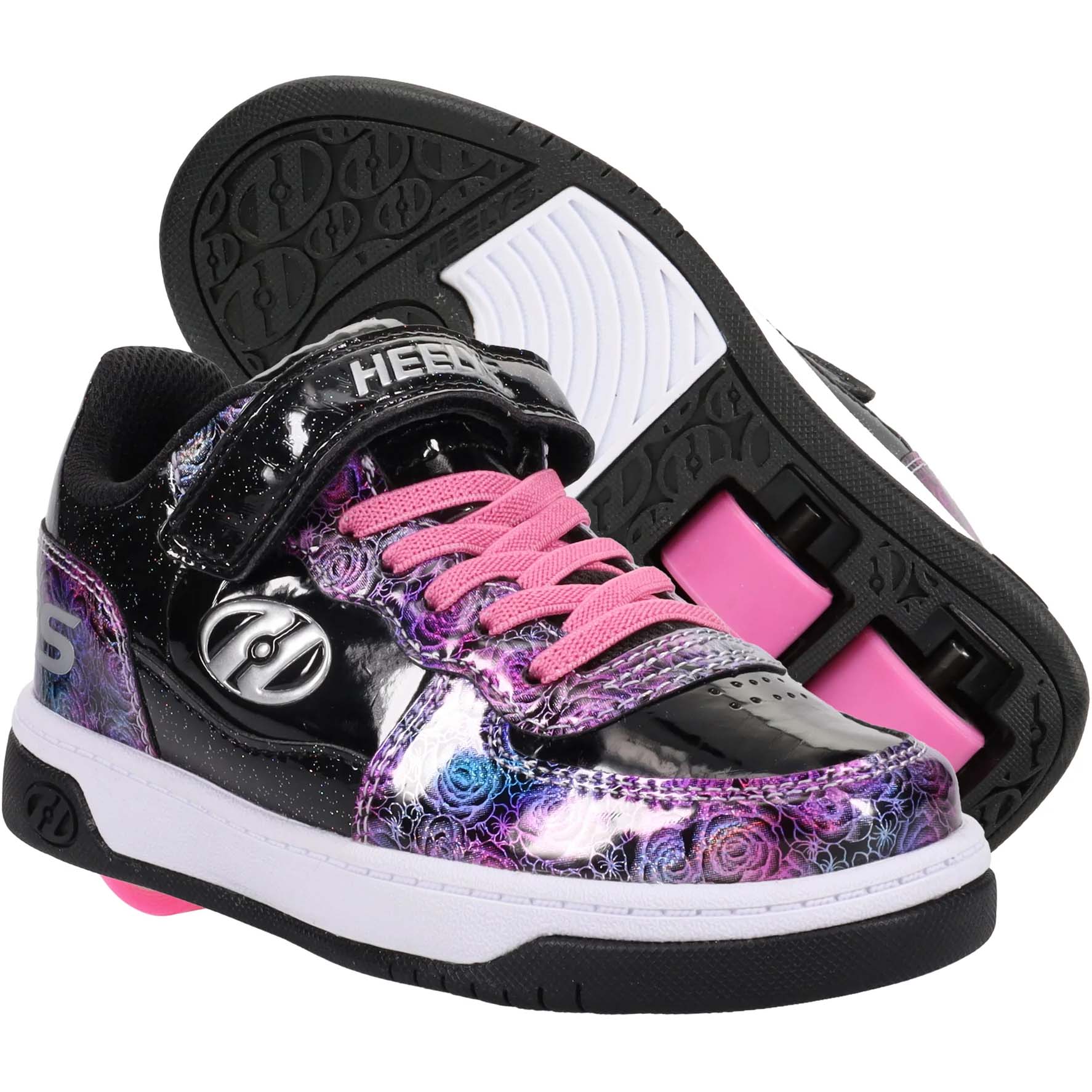 Heelys X2 Rezerve PU Black/Pink SkateHut