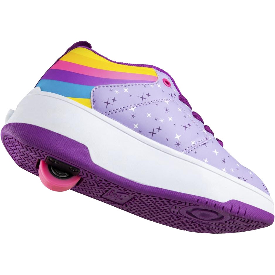 Box Damage Heelys POP Strive Lilac Rainbow Unicorn J13
