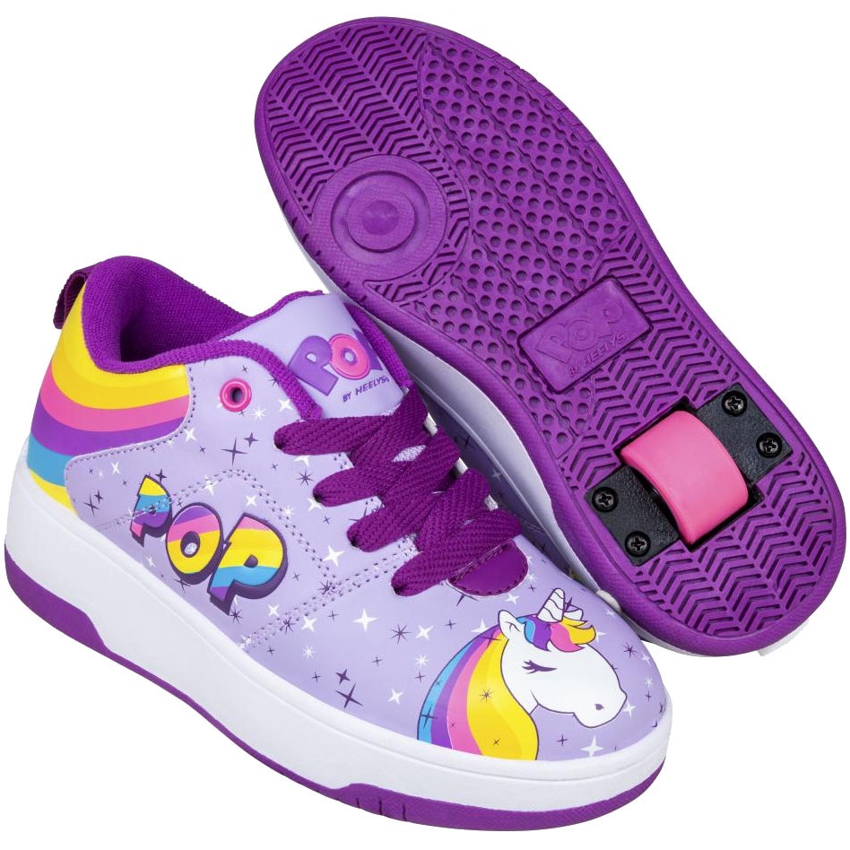 Rainbow unicorn heelys deals