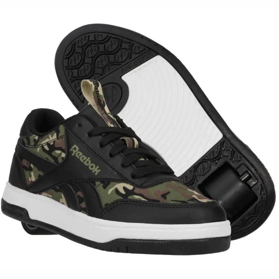 Heelys x Reebok Adult Court Low Black Capulet Olive Safari SkateHut