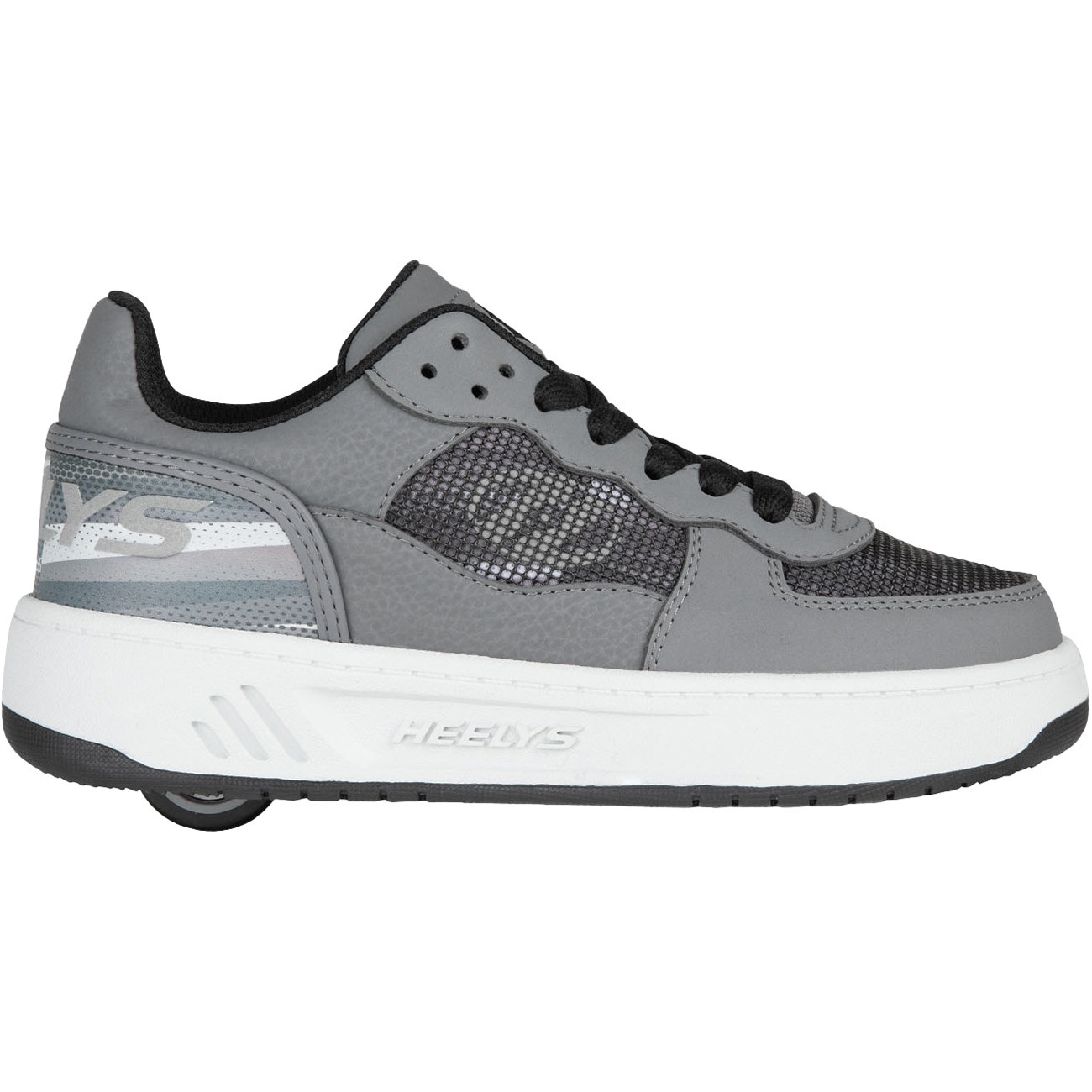Heelys Rezerve Low Silver Grey Black Grey SkateHut