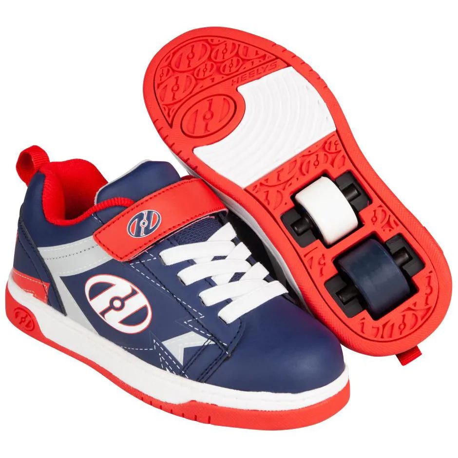 Heelys Dual Up X2 Navy Red Grey SkateHut
