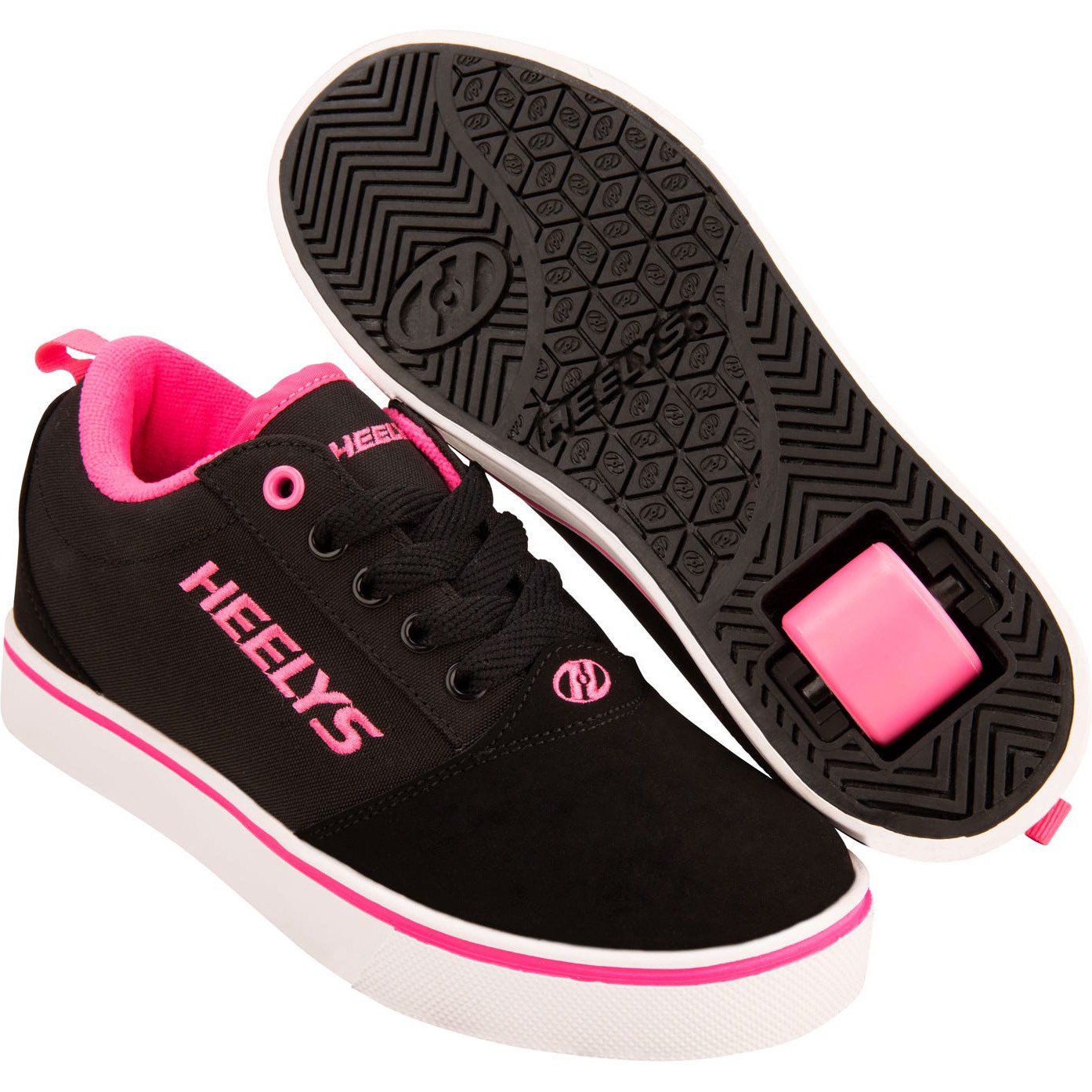 Black and pink heelys outlet