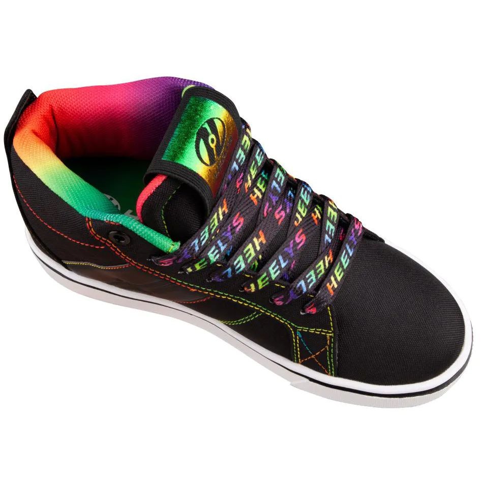 Heelys black rainbow metallic cheap