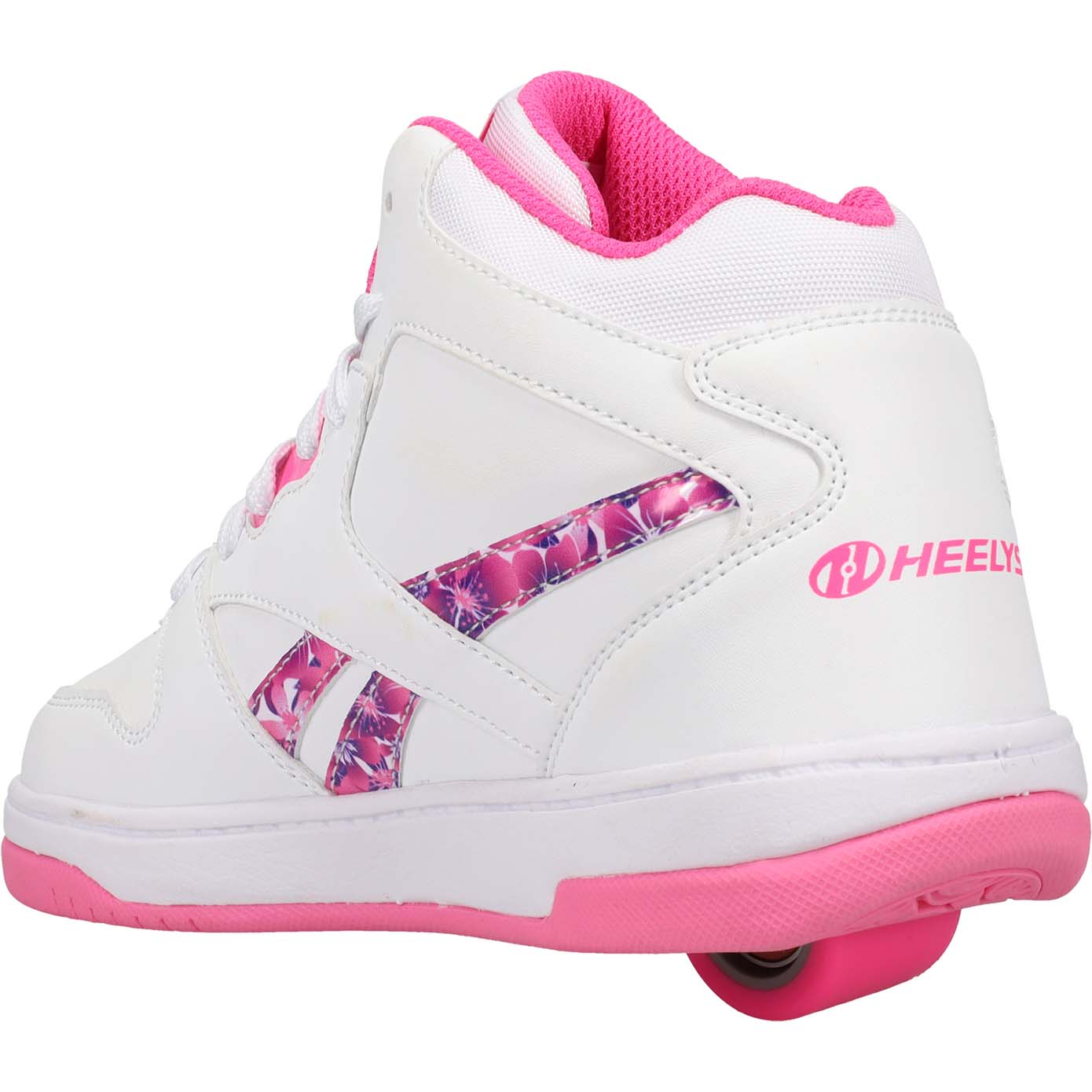 Heelys x Reebok BB 4500 Mid White Atomic Pink SkateHut