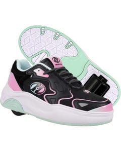 Heelys Mega Pro - Black/Pink/Blue