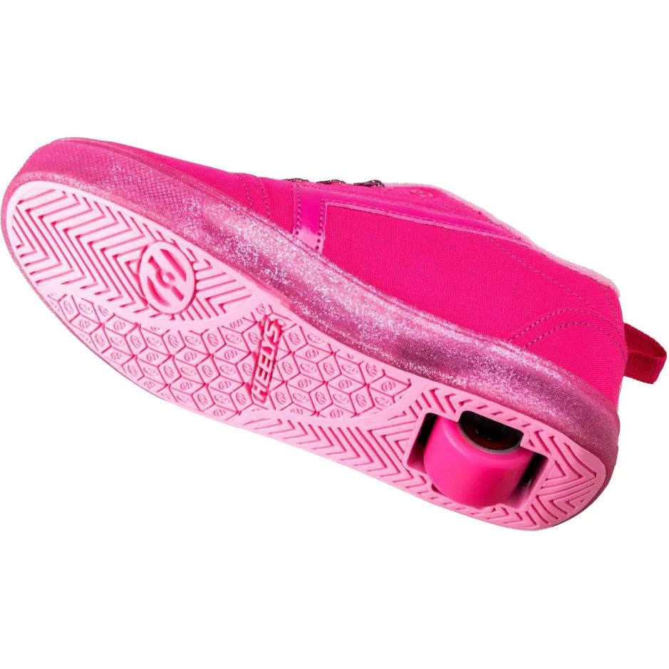 Heelys GR8 Pro Hot Pink Light Pink Glitter SkateHut