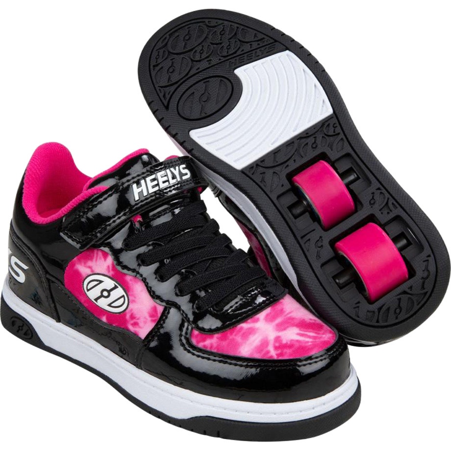 Heelys Reserve Low X2 Black Pink White PU SkateHut