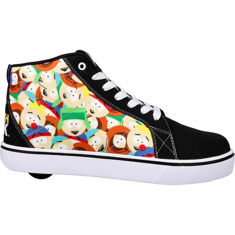 Heelys X South Park Racer Mid SP Black White Yellow SkateHut
