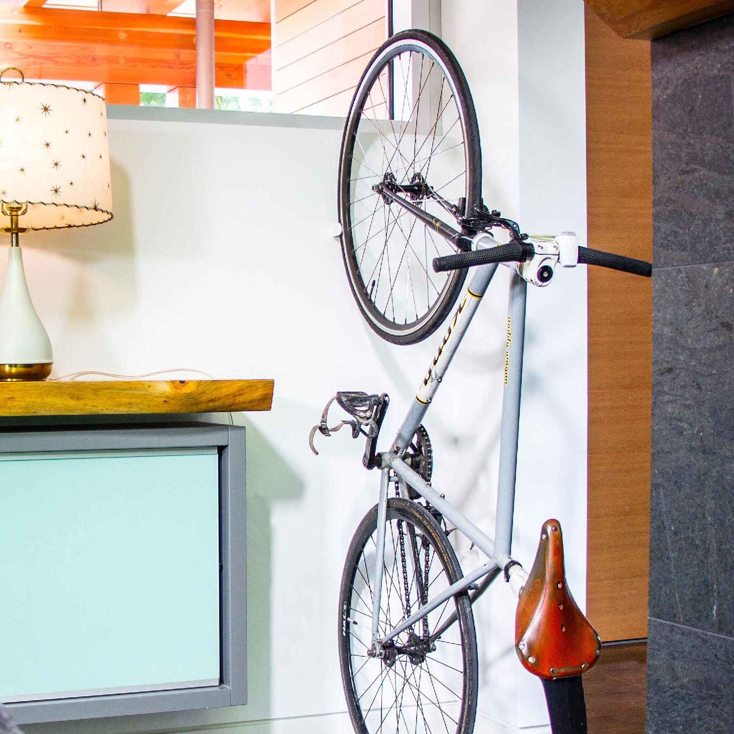 Hornit Clug Hybrid Bike Rack White Orange MED SkateHut