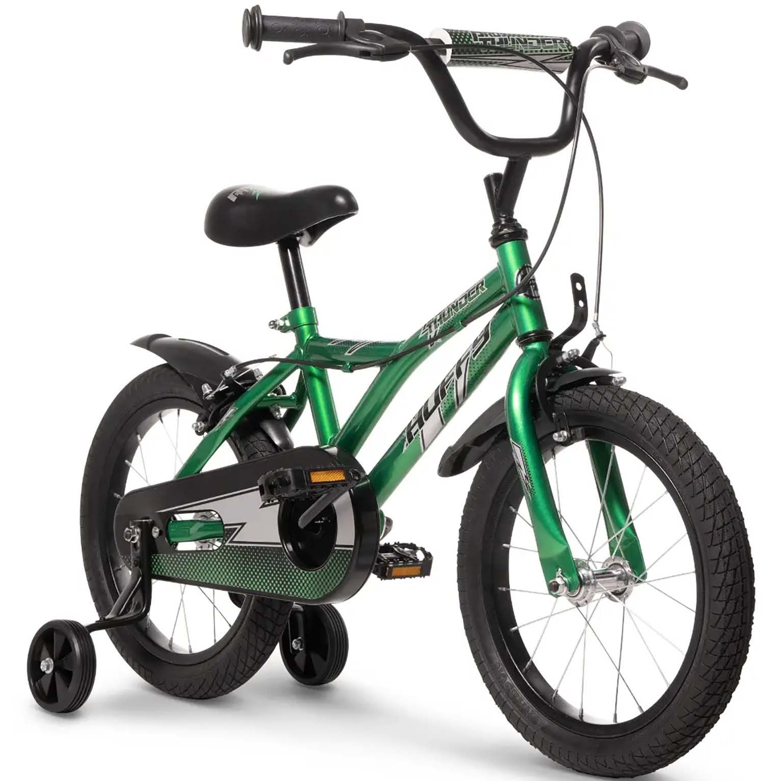Huffy Pro Thunder 16 Kids Bike White Red SkateHut