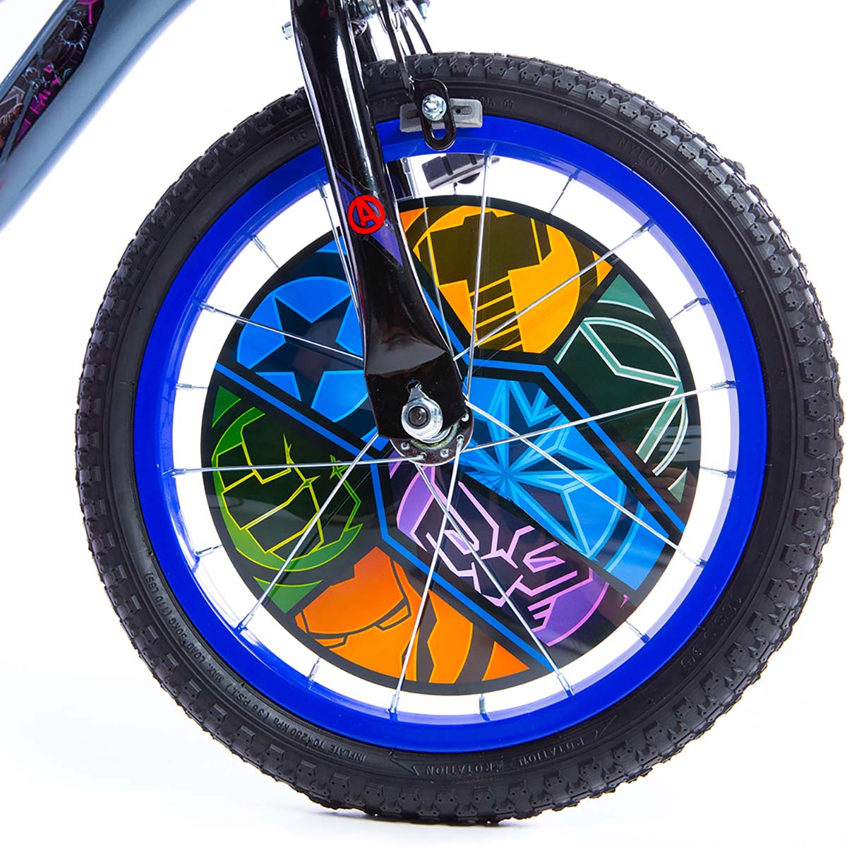 Huffy Avengers 16 Kids Bike Grey Red SkateHut