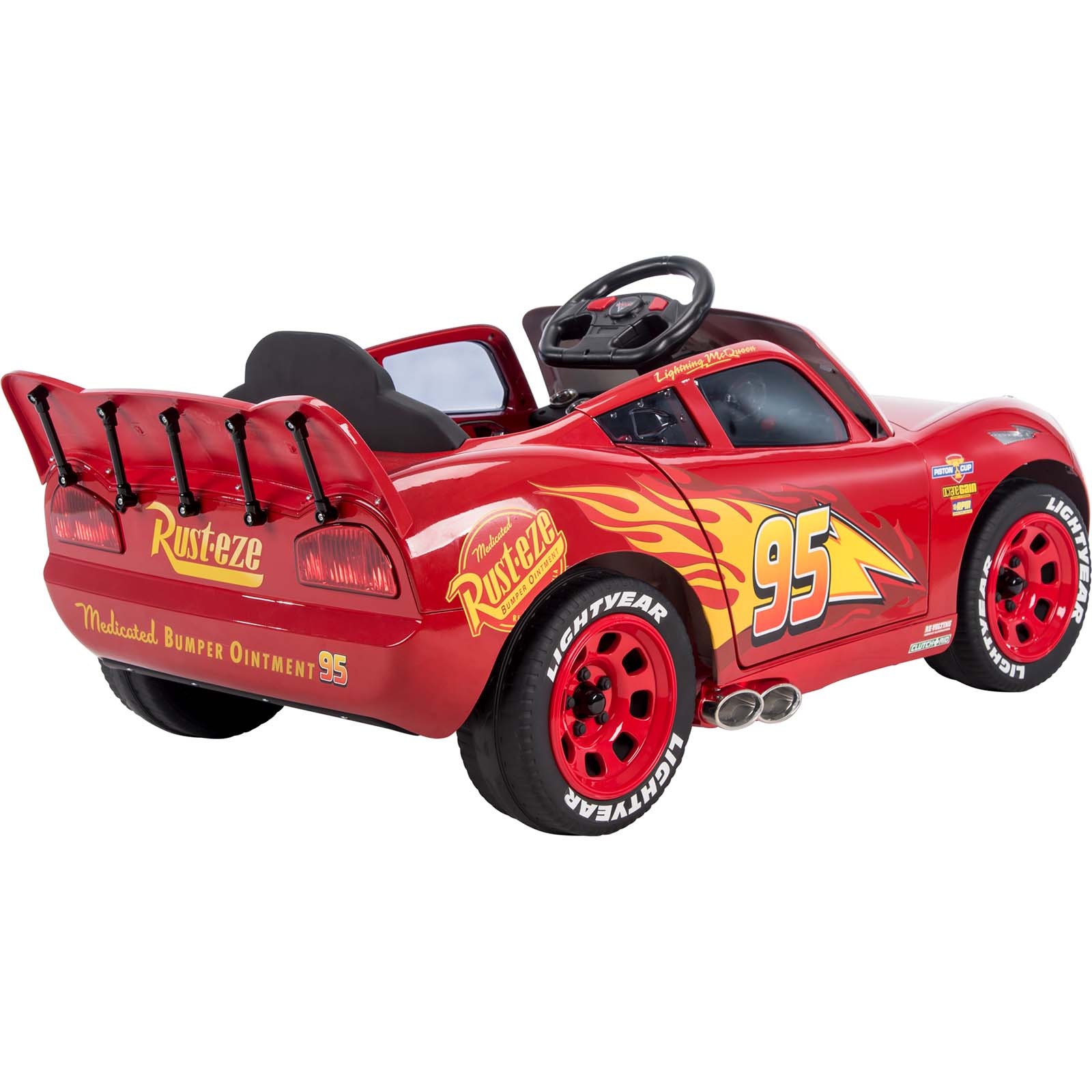 Disney pixar cars 3 6v lightning mcqueen boys ride on red tricycle by huffy new arrivals