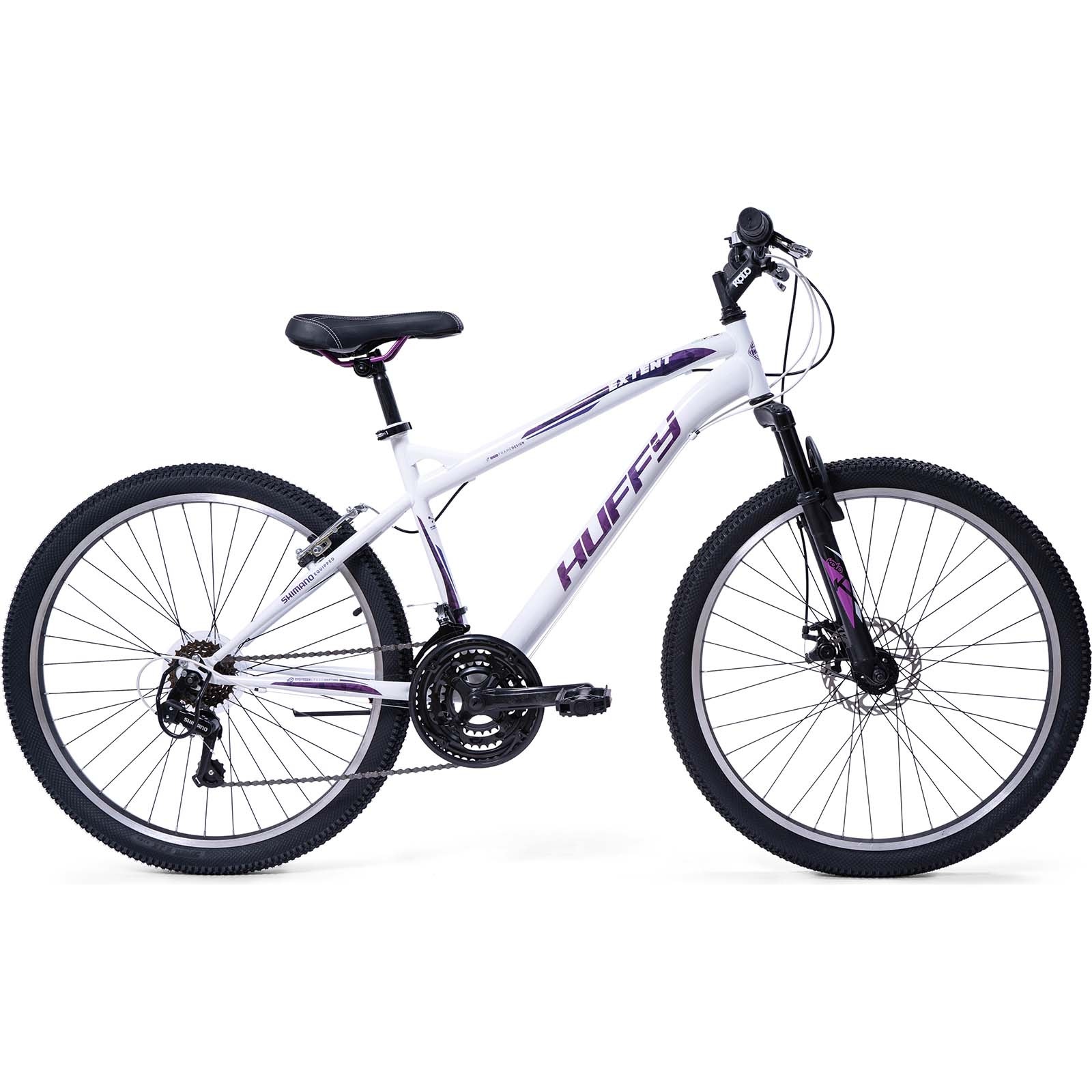 Huffy Extent 26 Kids MTB Gloss White SkateHut