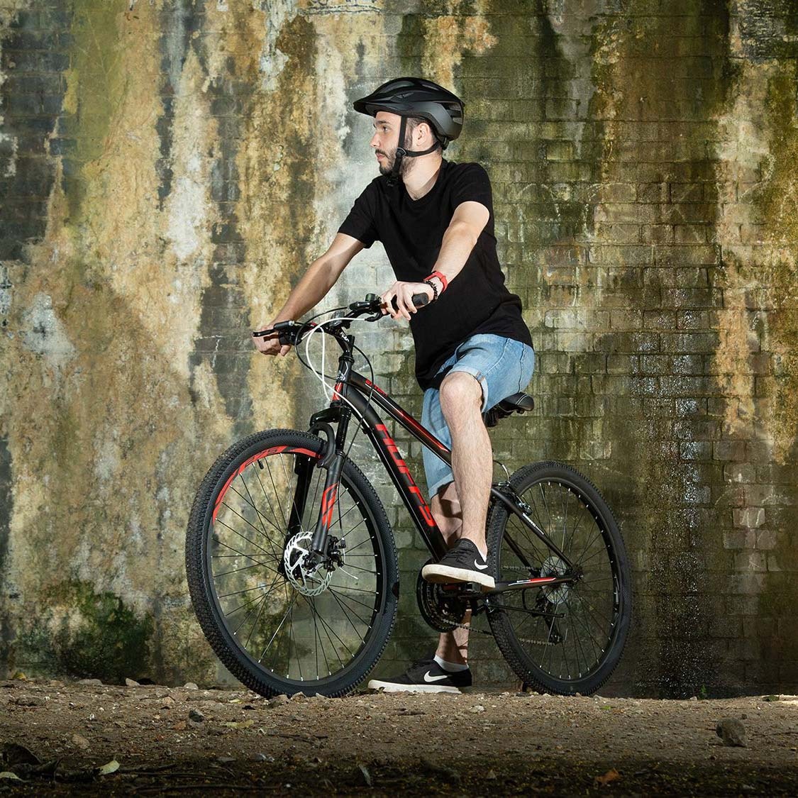Huffy Extent 27.5 Mountain Bike Matte Black SkateHut