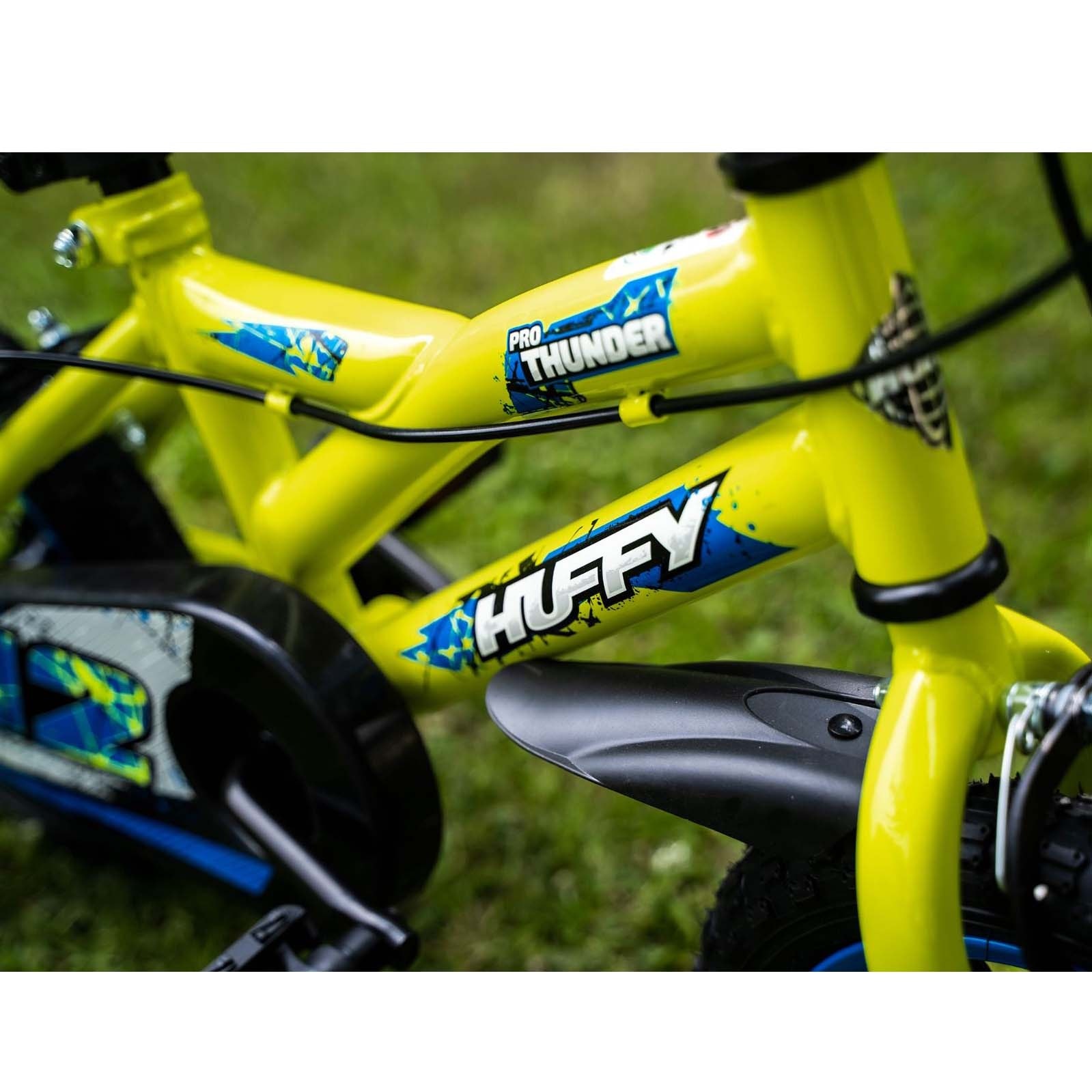 Huffy Pro Thunder 12 Kids Bike Yellow SkateHut