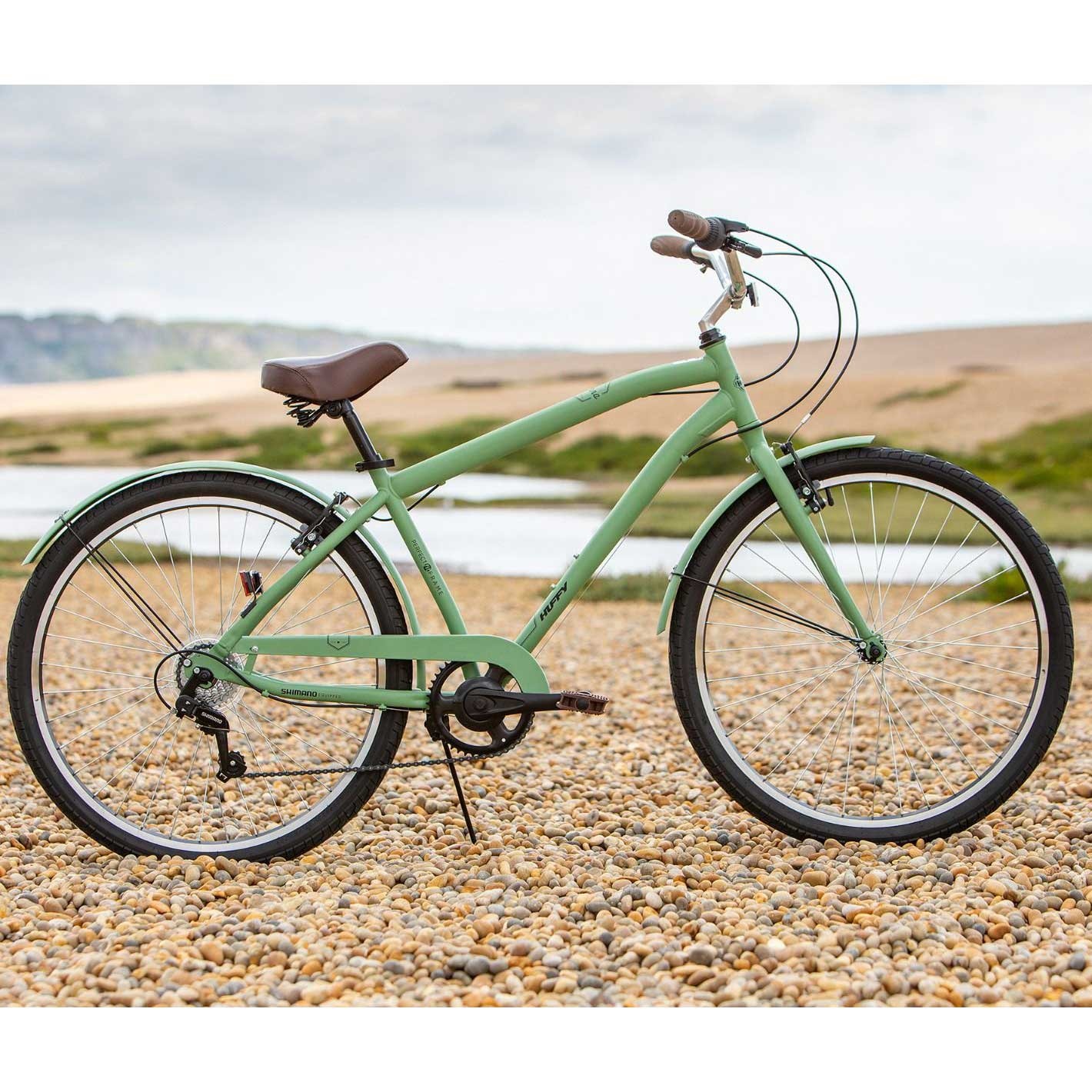 Huffy Sienna 27.5 Road Bike Vintage Green SkateHut