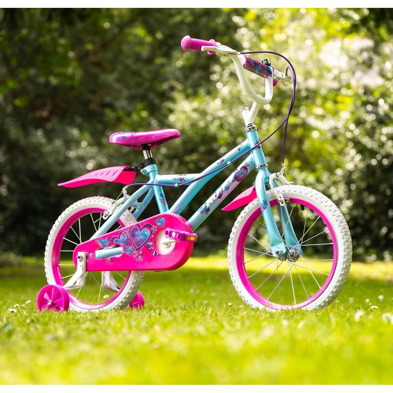 Huffy So Sweet 16 Kids Bike Sky Blue SkateHut