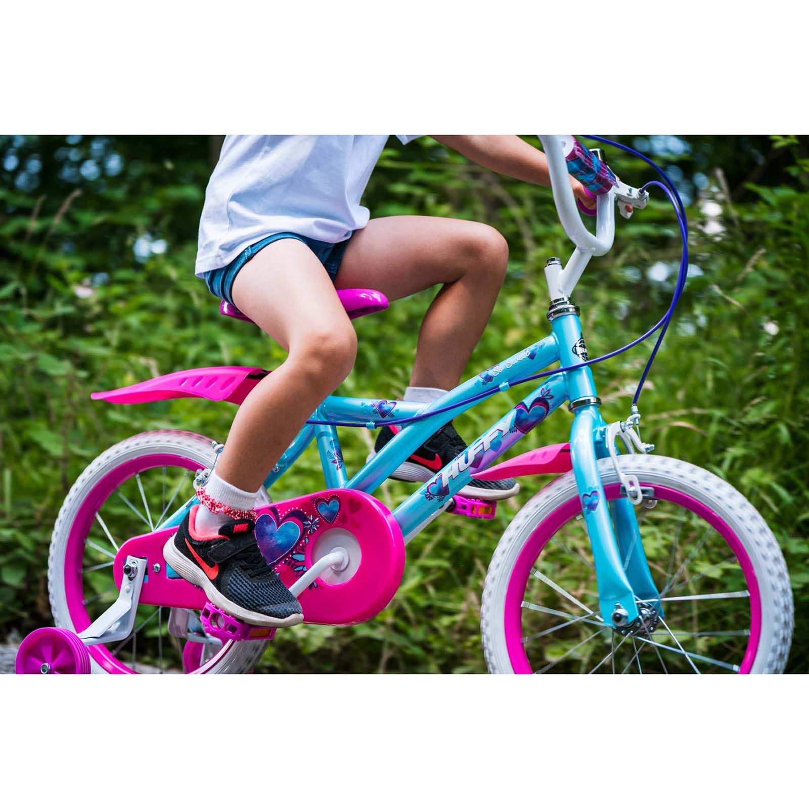 Pink and blue bmx bike outlet