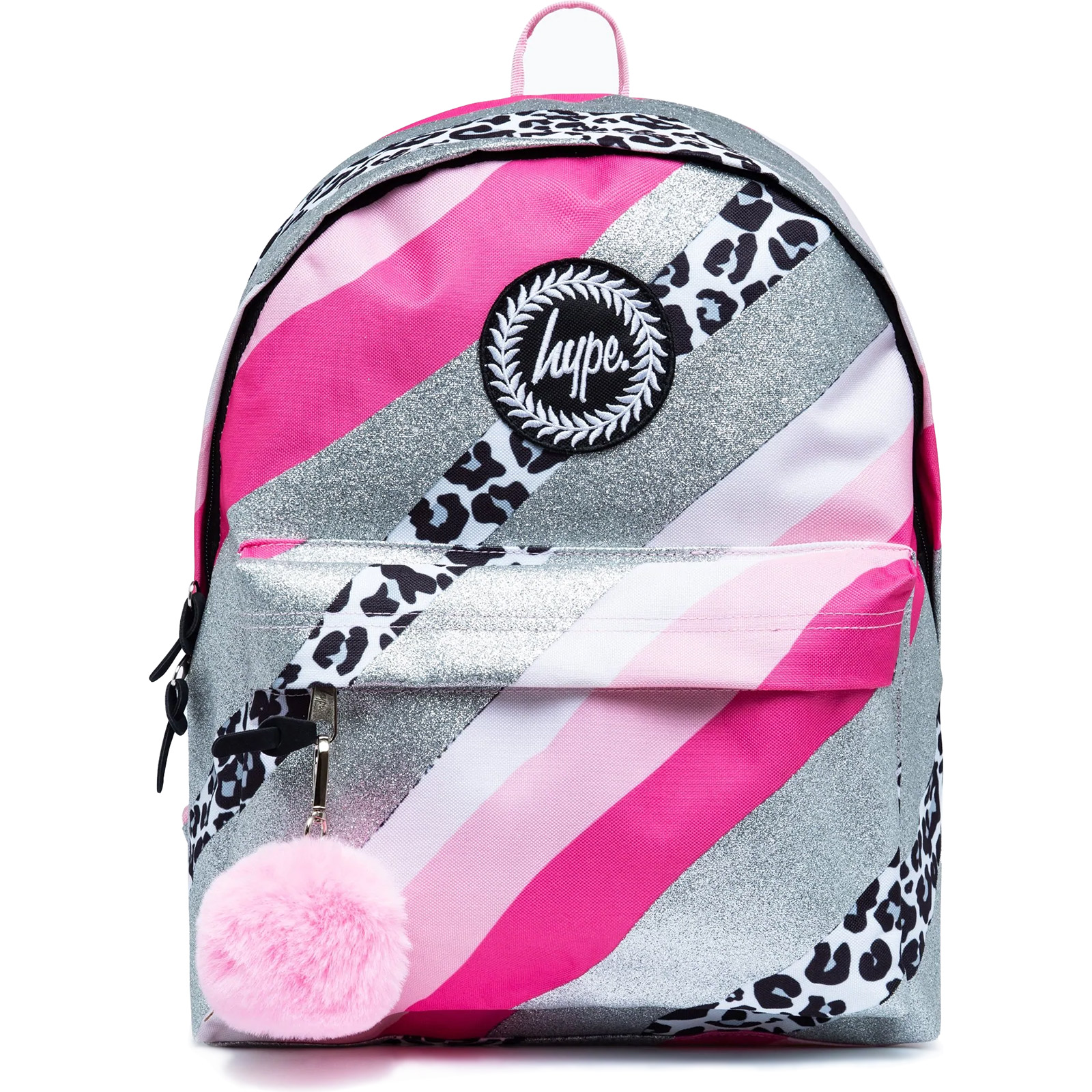 Backpack Bags Hype Glitter Leopard Backpack Hype 18L Backpack