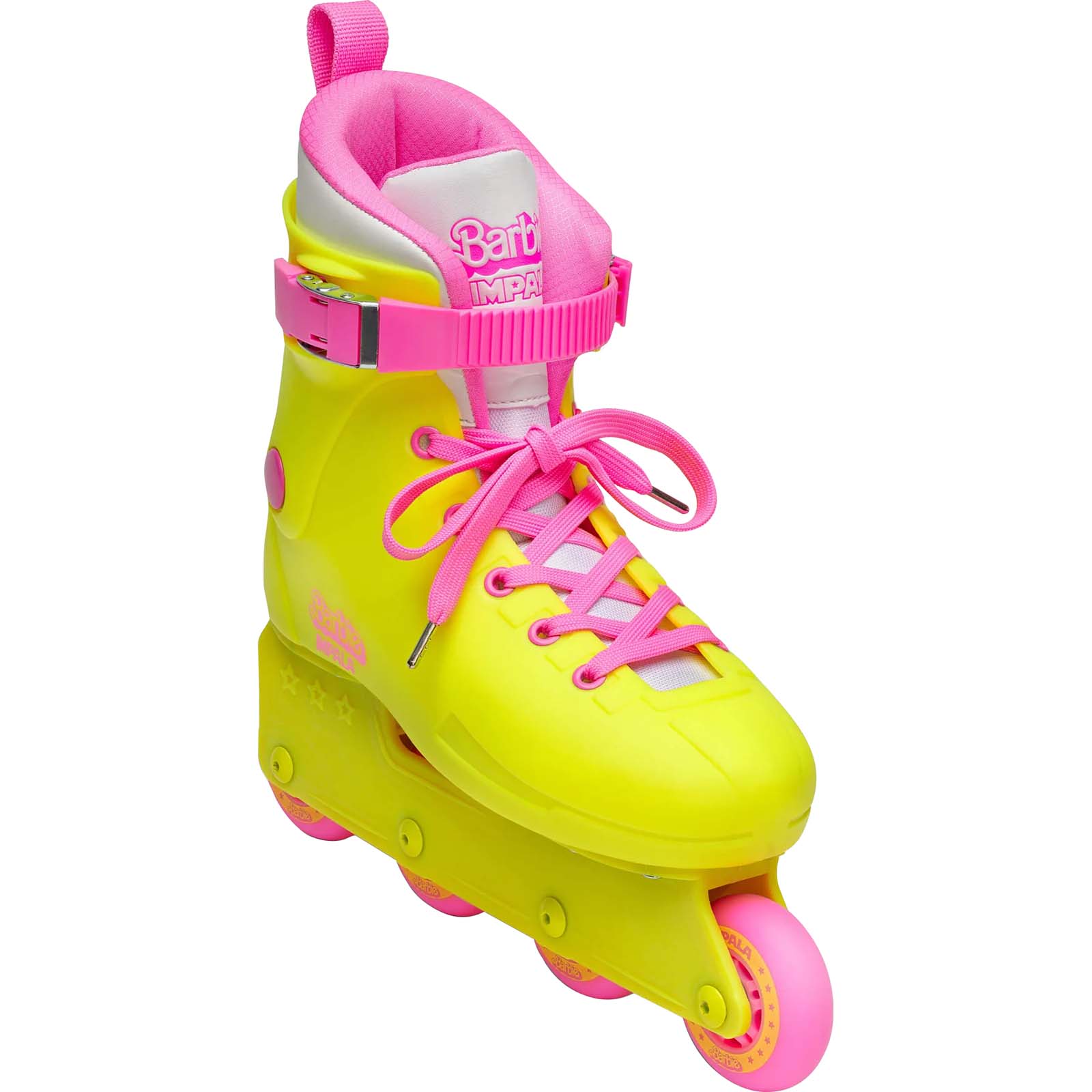 Impala Lightspeed Inline Skates Barbie Bright Yellow SkateHut
