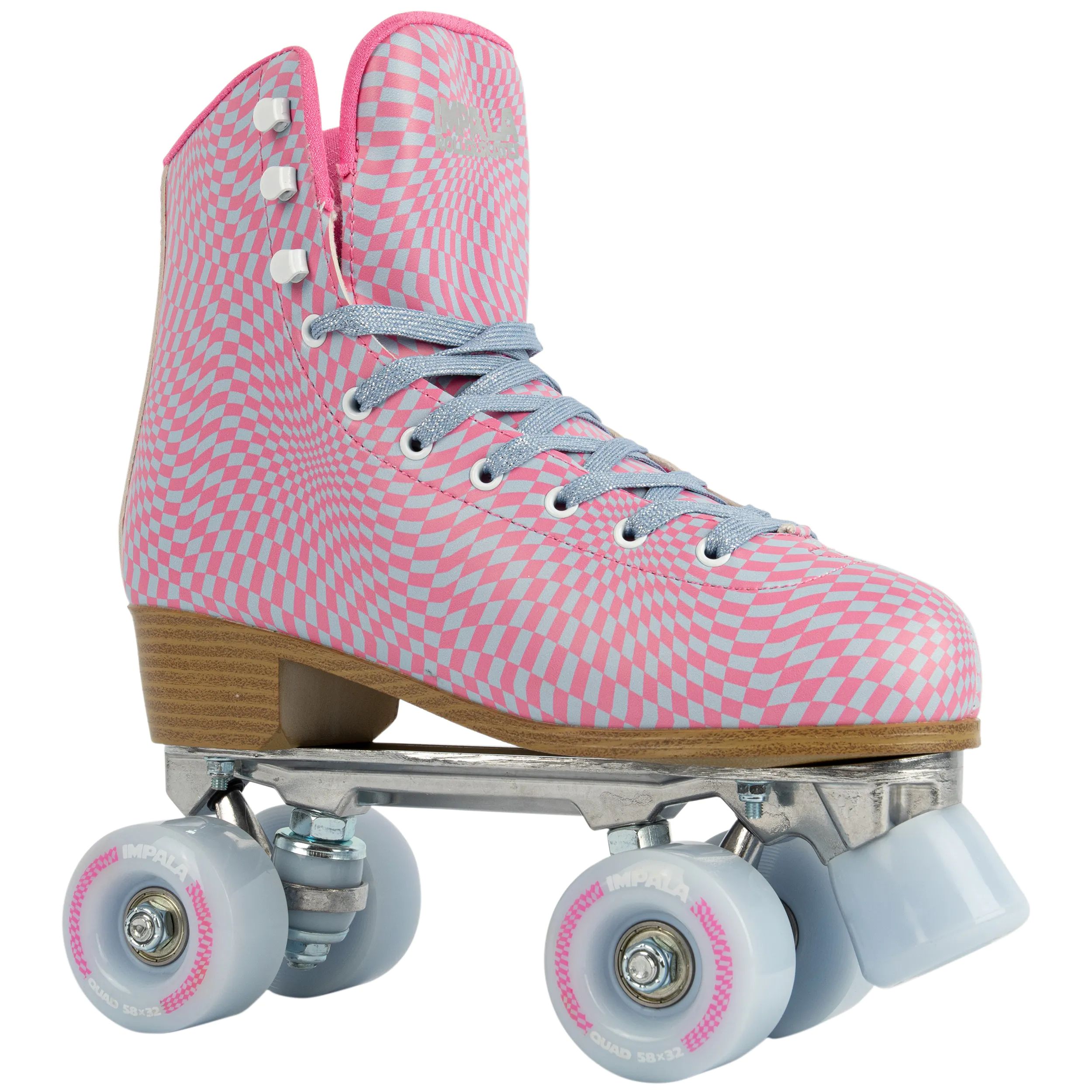 Impala Quad Roller Skates Wavy Check SkateHut