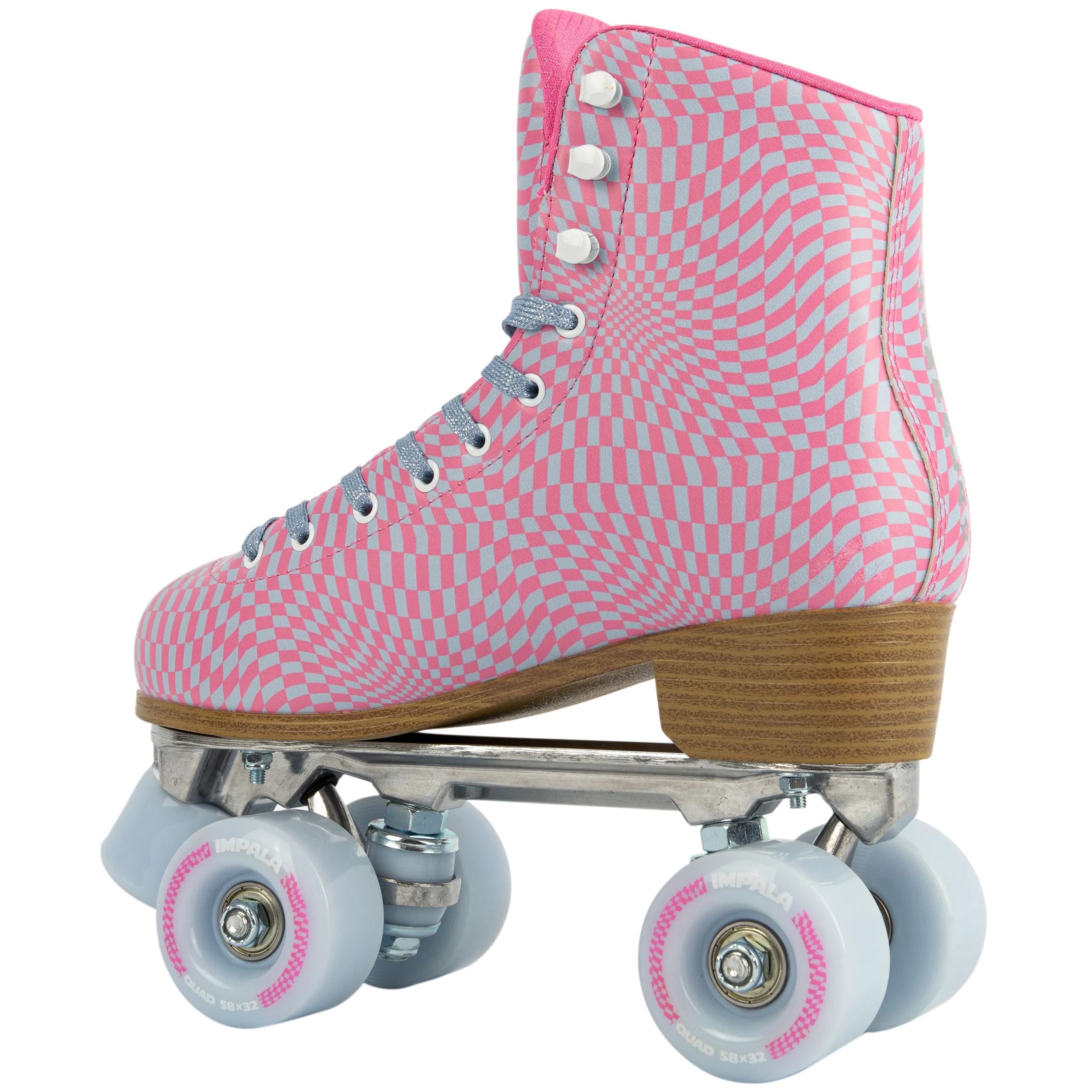 Impala Quad Roller Skates Wavy Check SkateHut