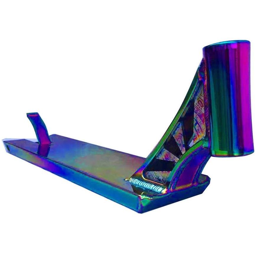 Infinity Pro Street Scooter Deck Neochrome 21" x 5" SkateHut