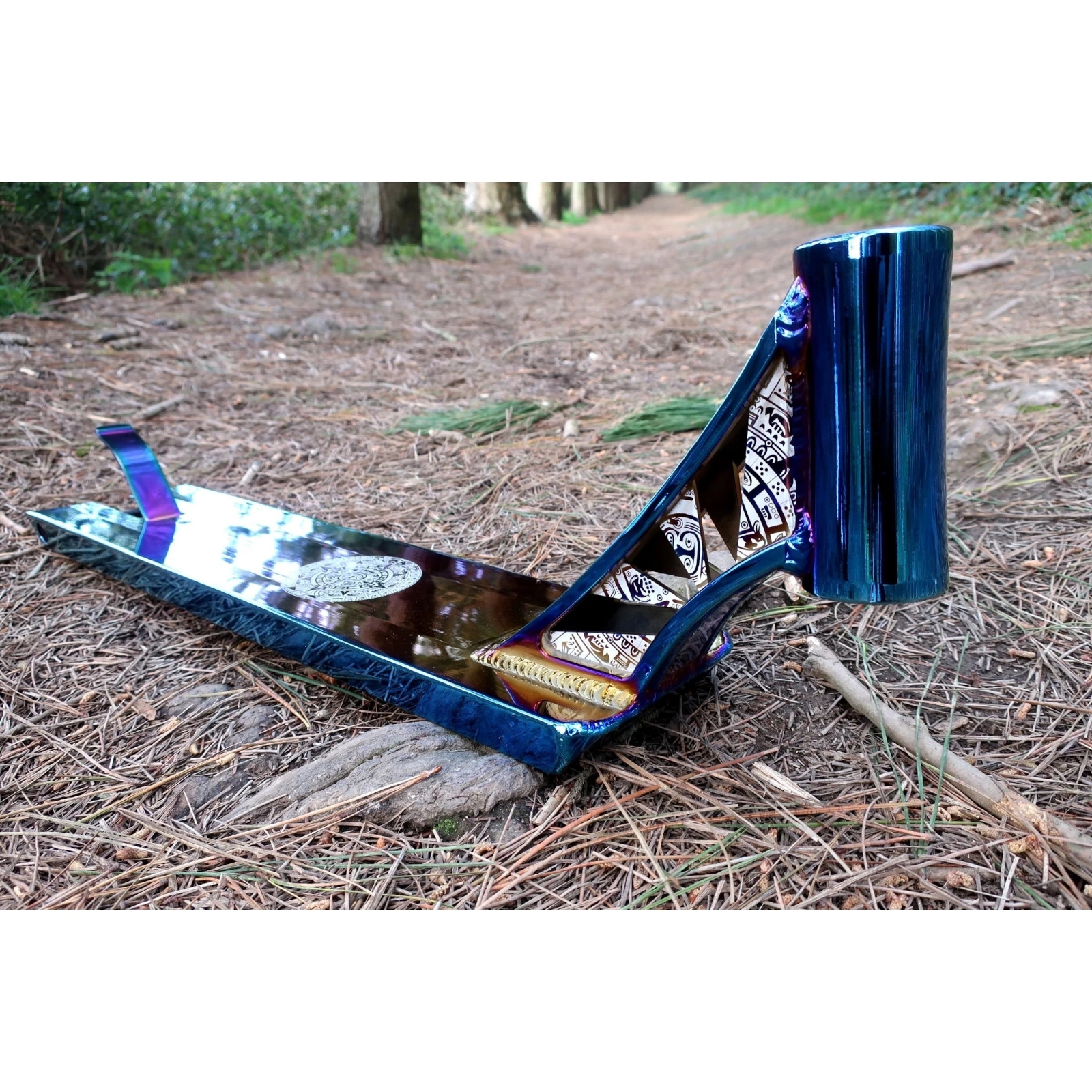 Infinity Pro Street Scooter Deck Neochrome 21" x 5" SkateHut