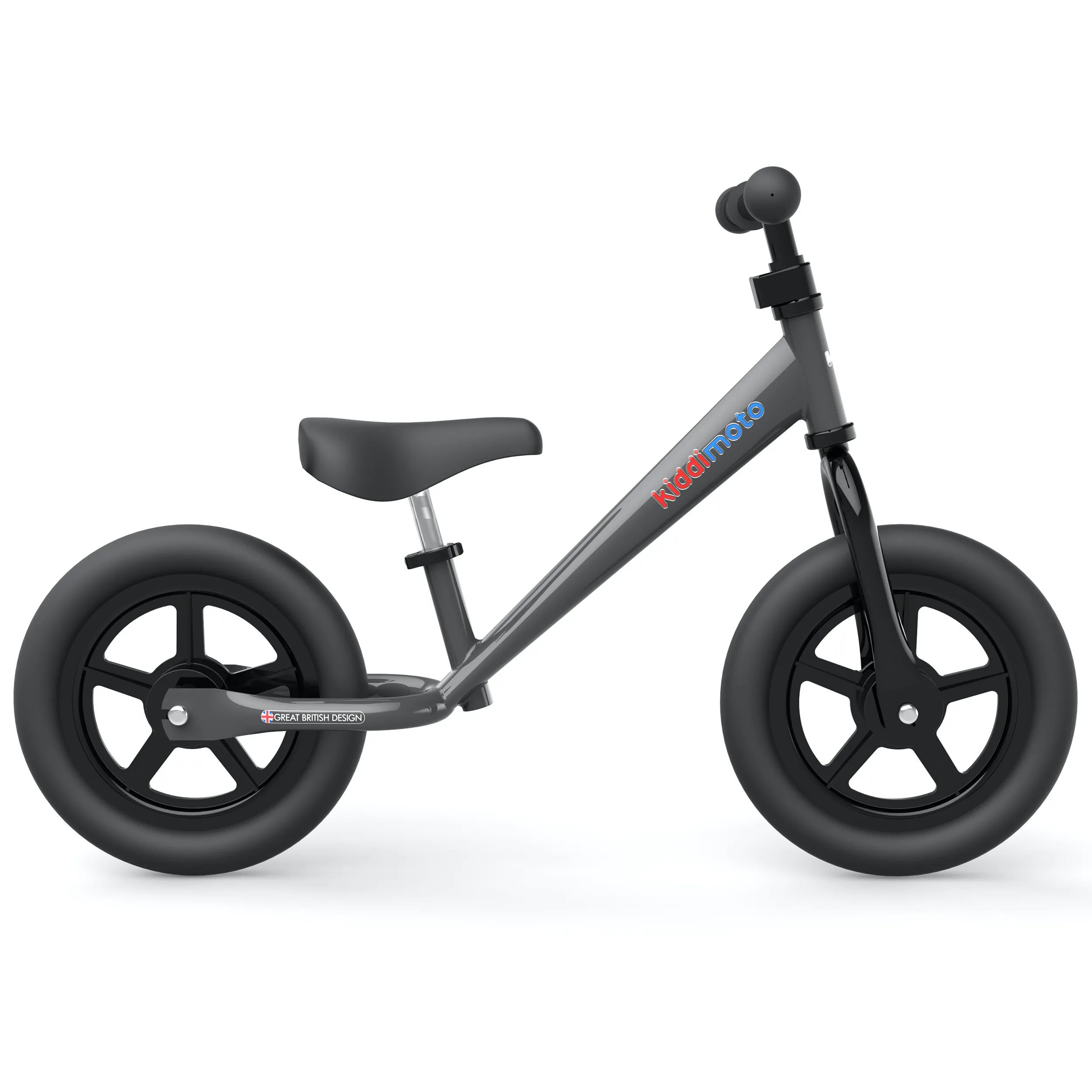 Kiddimoto Super Junior Balance Bike Black SkateHut