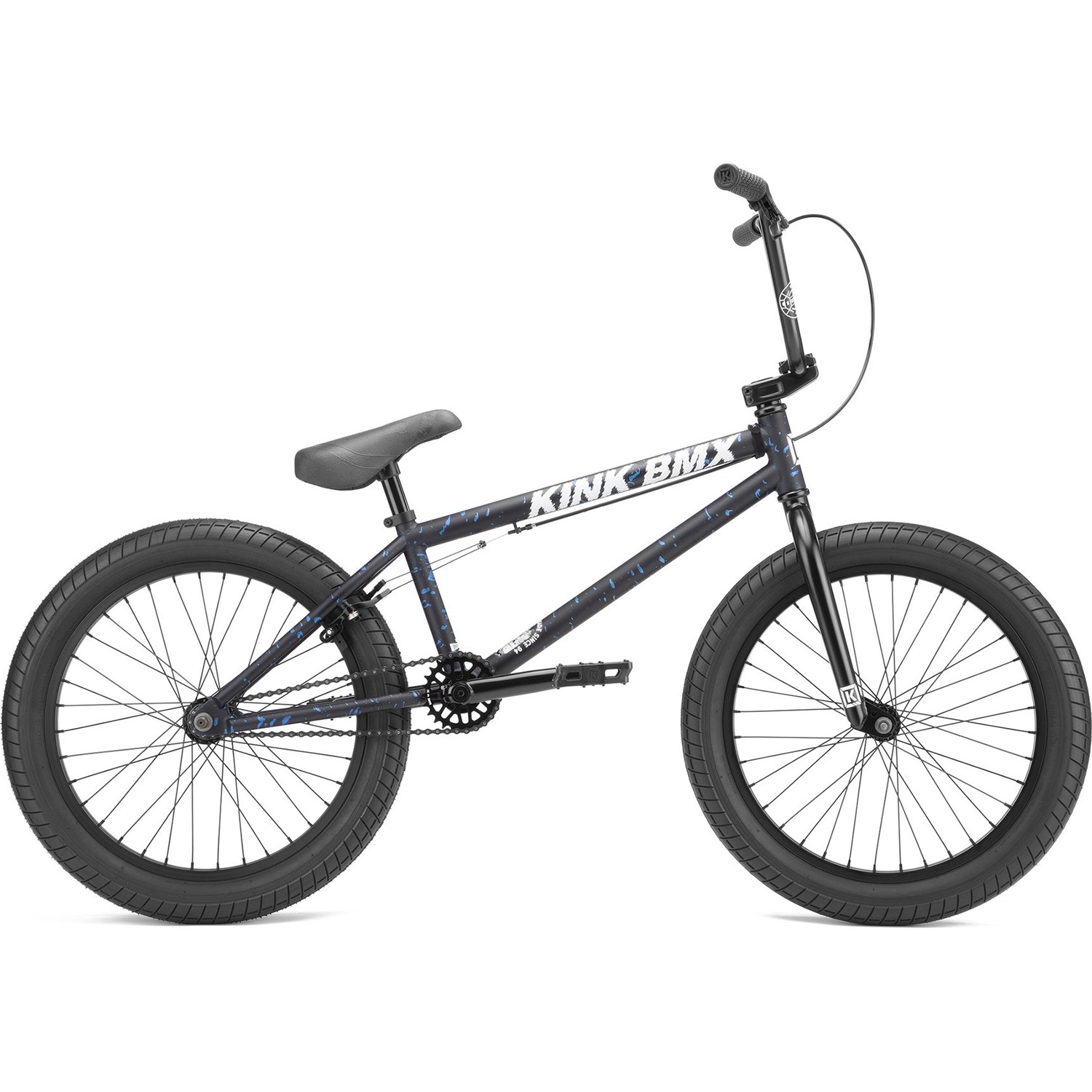 Kink Curb 20 2022 Complete BMX Matte Blood Blue SkateHut