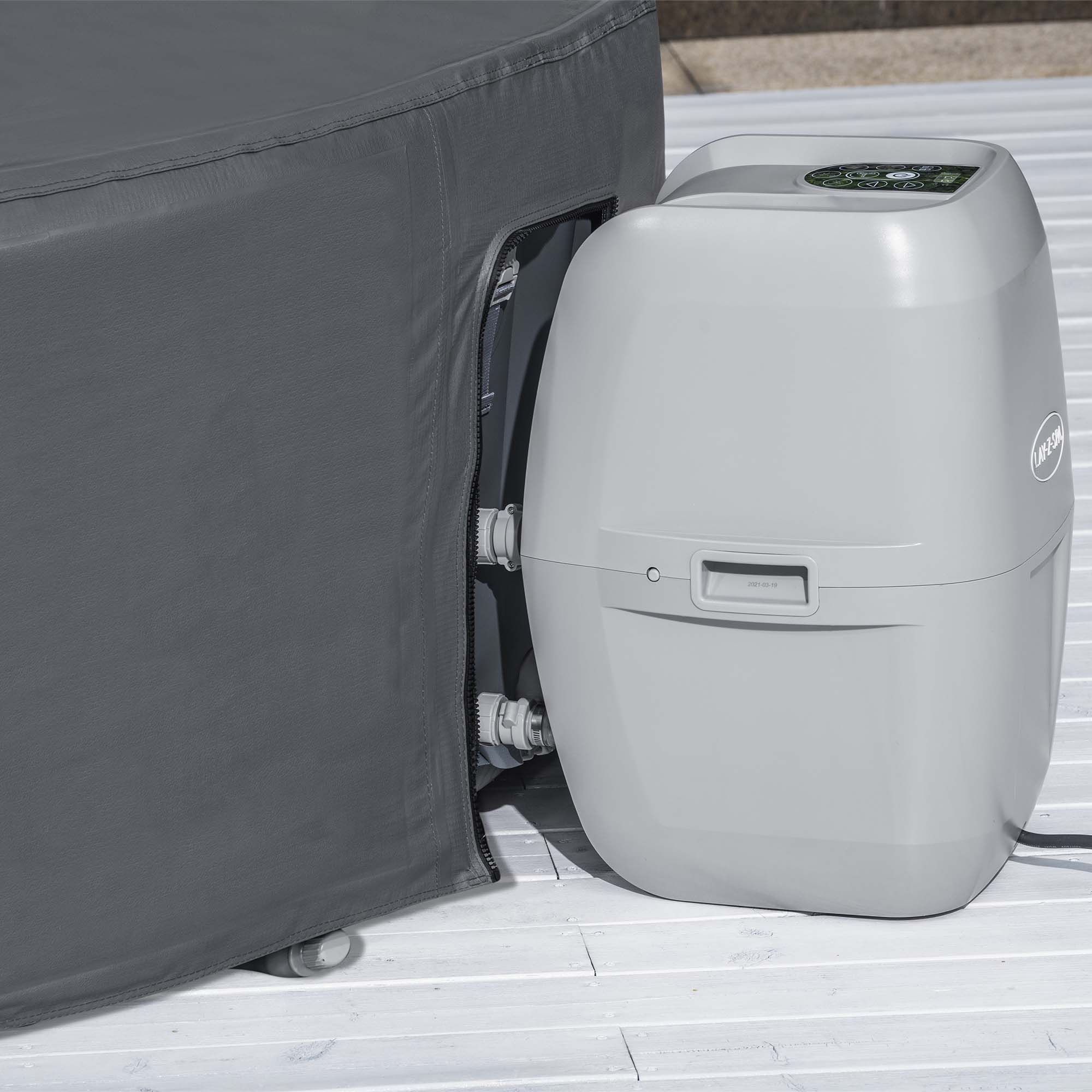 Thermal Cover Lazy Spa Miami Cover Lay-Z-Spa Thermal Round Hot Tub