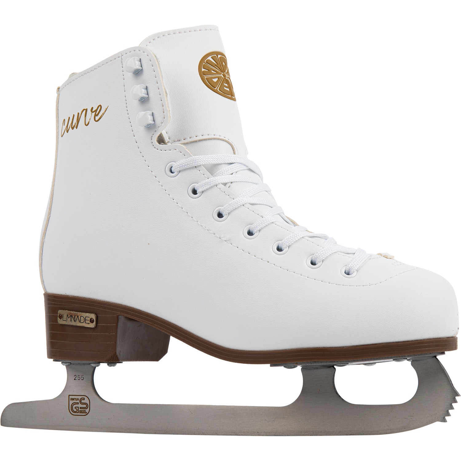 LMNADE Curve Ice Figure Skates White SkateHut