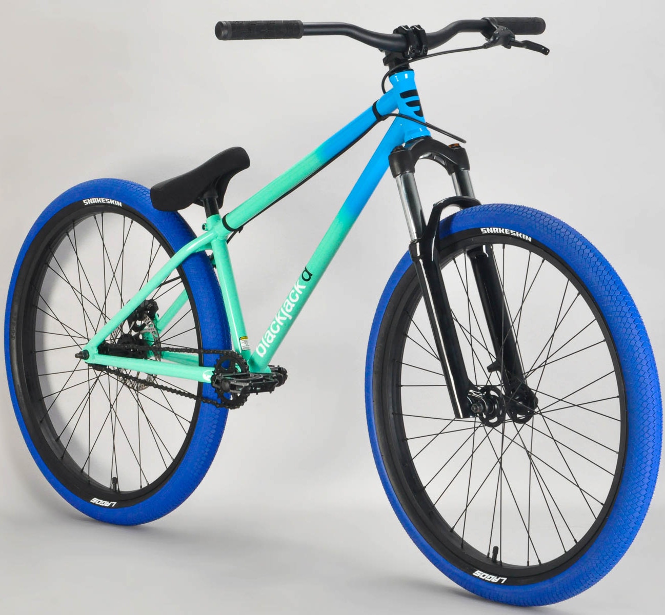 Mafiabike Blackjack D 26 Complete MTB Jump Bike Blue Fade