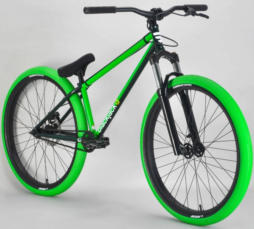Mafiabike Blackjack D 26 Complete MTB Jump Bike Green SkateHut