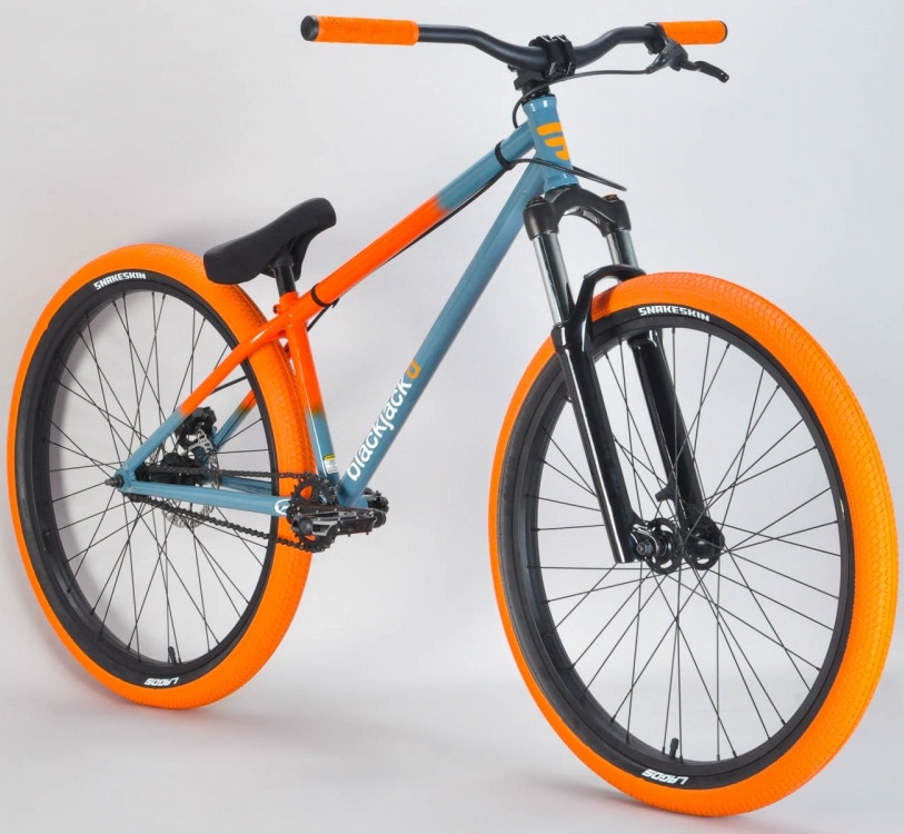 Mafiabike Blackjack D 26 Complete MTB Jump Bike Grey Orange
