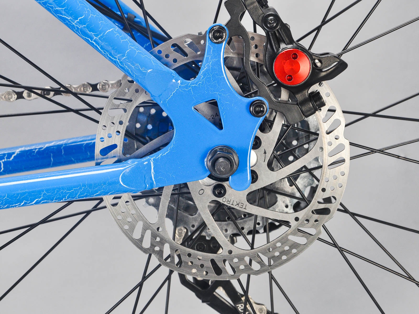 Cosmetic Damage Mafiabike Bomma 27.5 Complete BMX Blue Crackle SkateHut