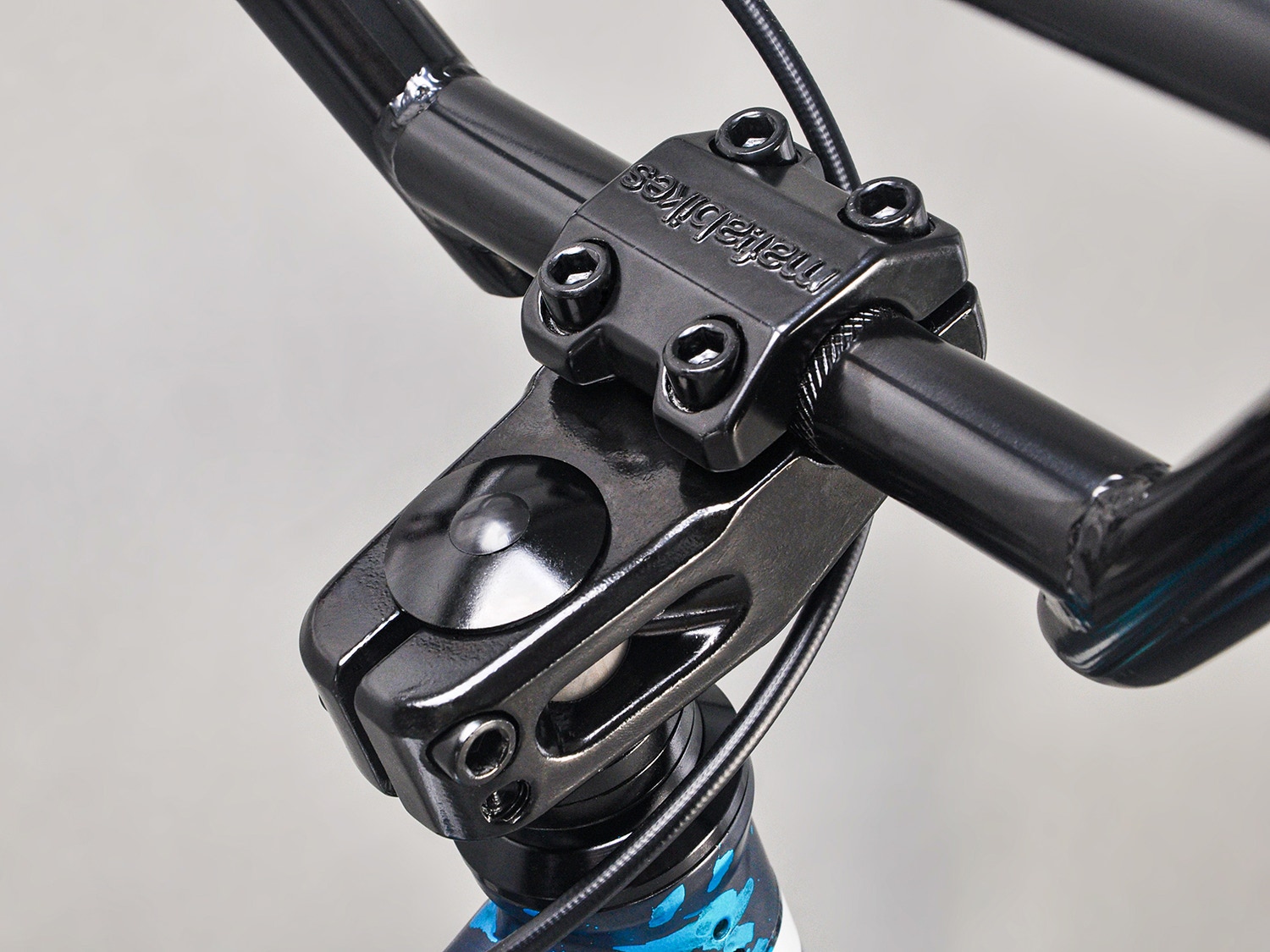 Mafiabike Medusa 26 Complete BMX Teal Splatter SkateHut