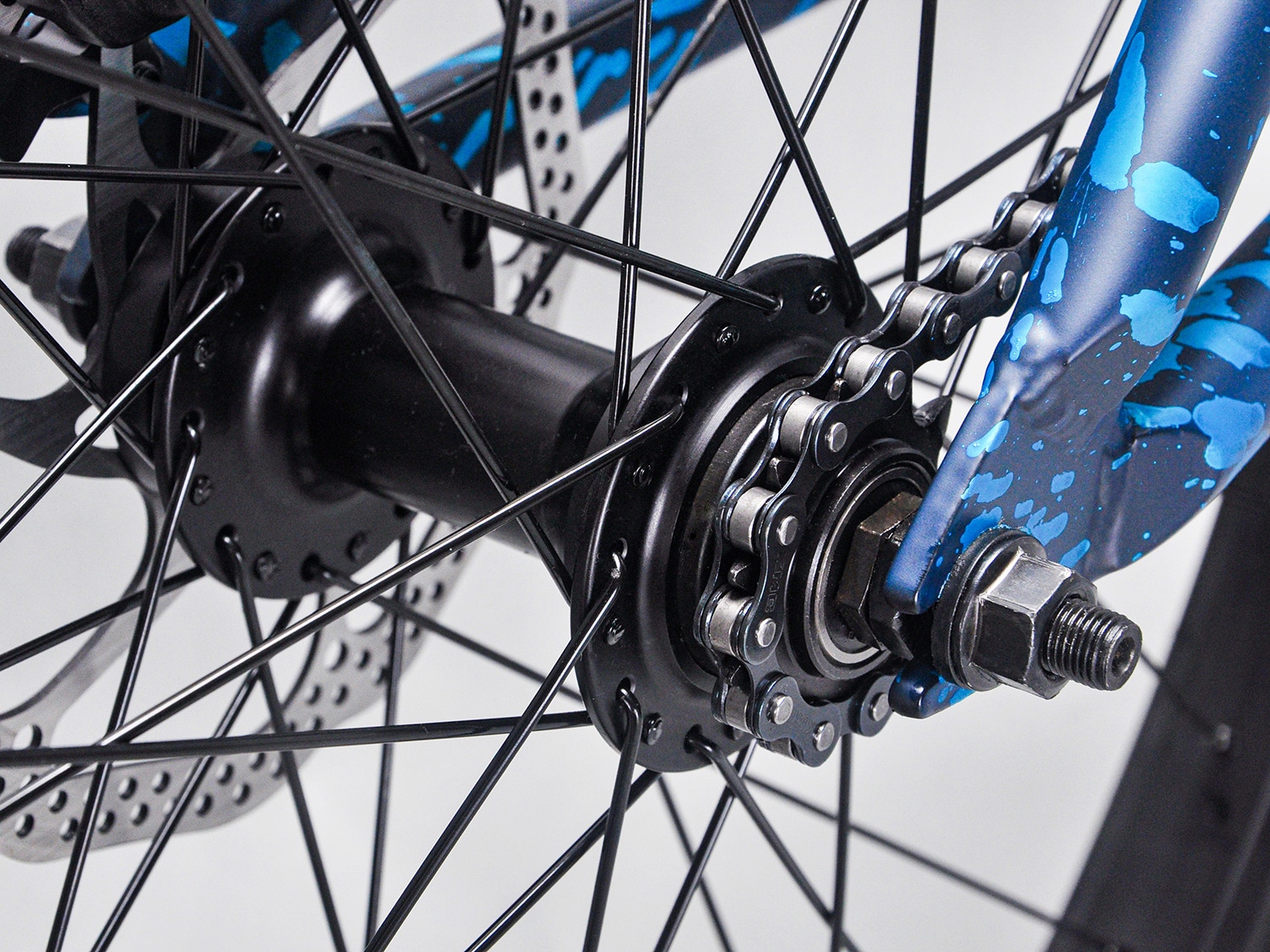 Mafiabike Medusa 26 Complete BMX Teal Splatter SkateHut