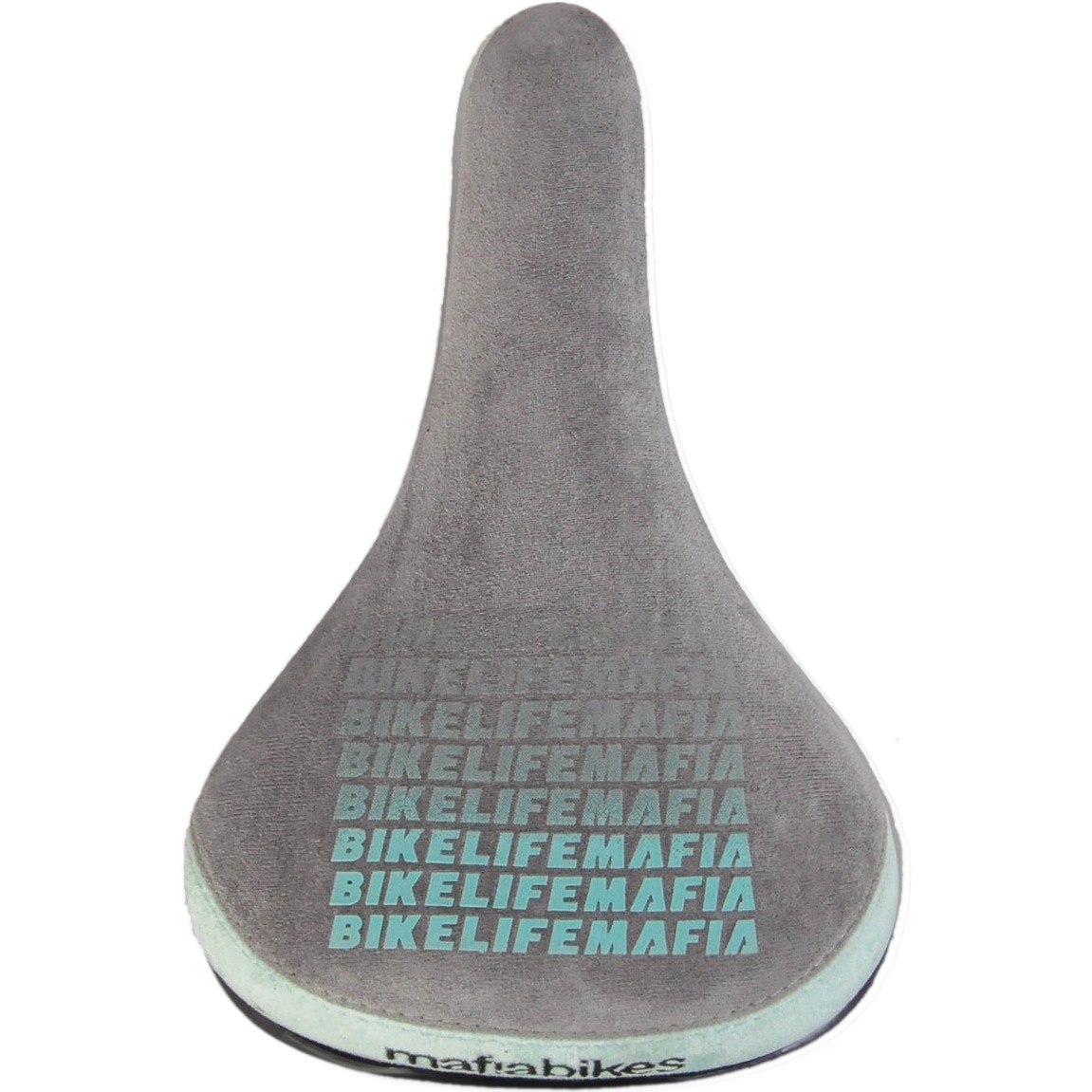 Mafiabike Bike Life Mafia Fade Saddle Grey Mint SkateHut
